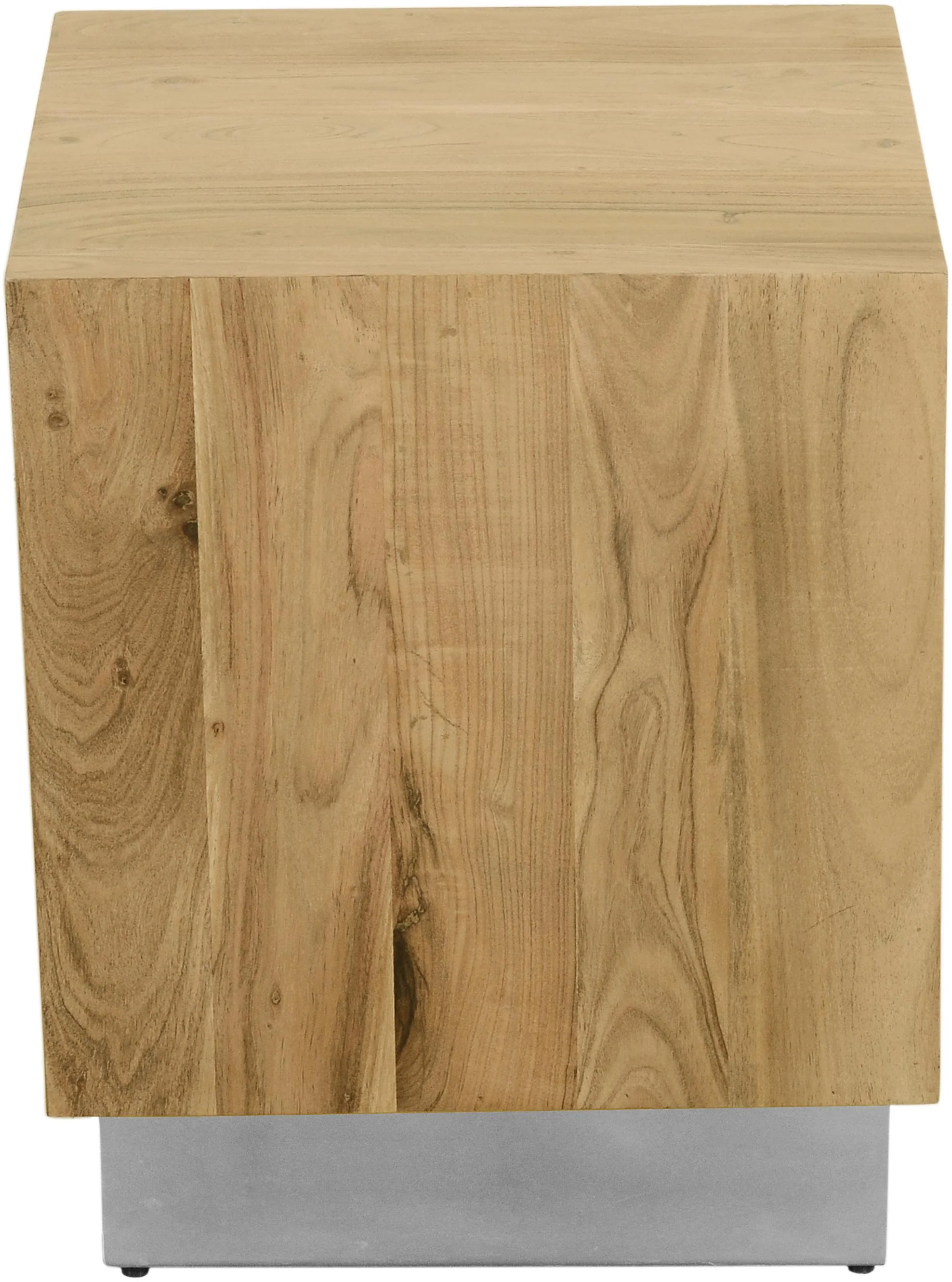 Acacia Chrome End Table - Image 3