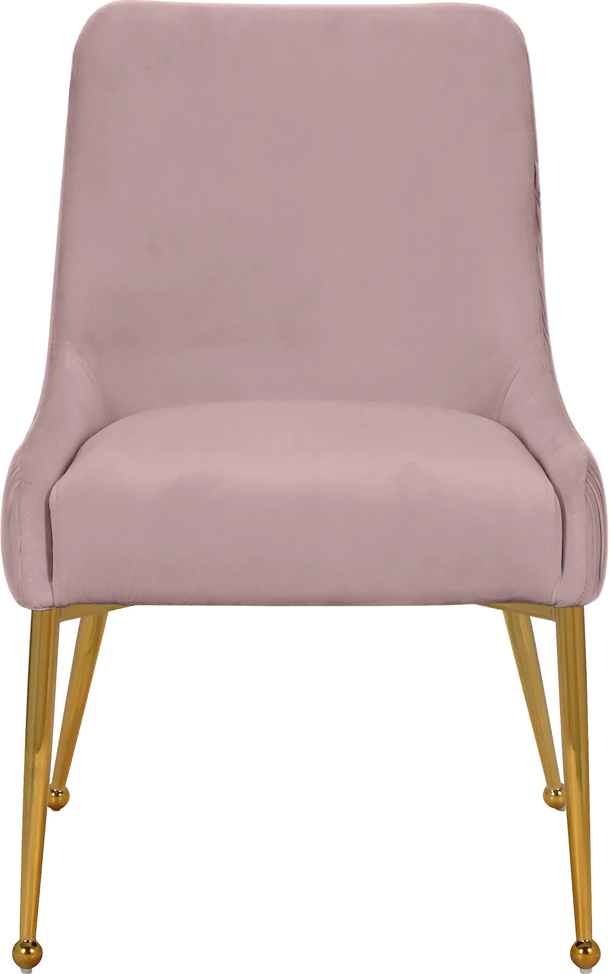 Ace Pink Velvet Dining Chair - Image 5