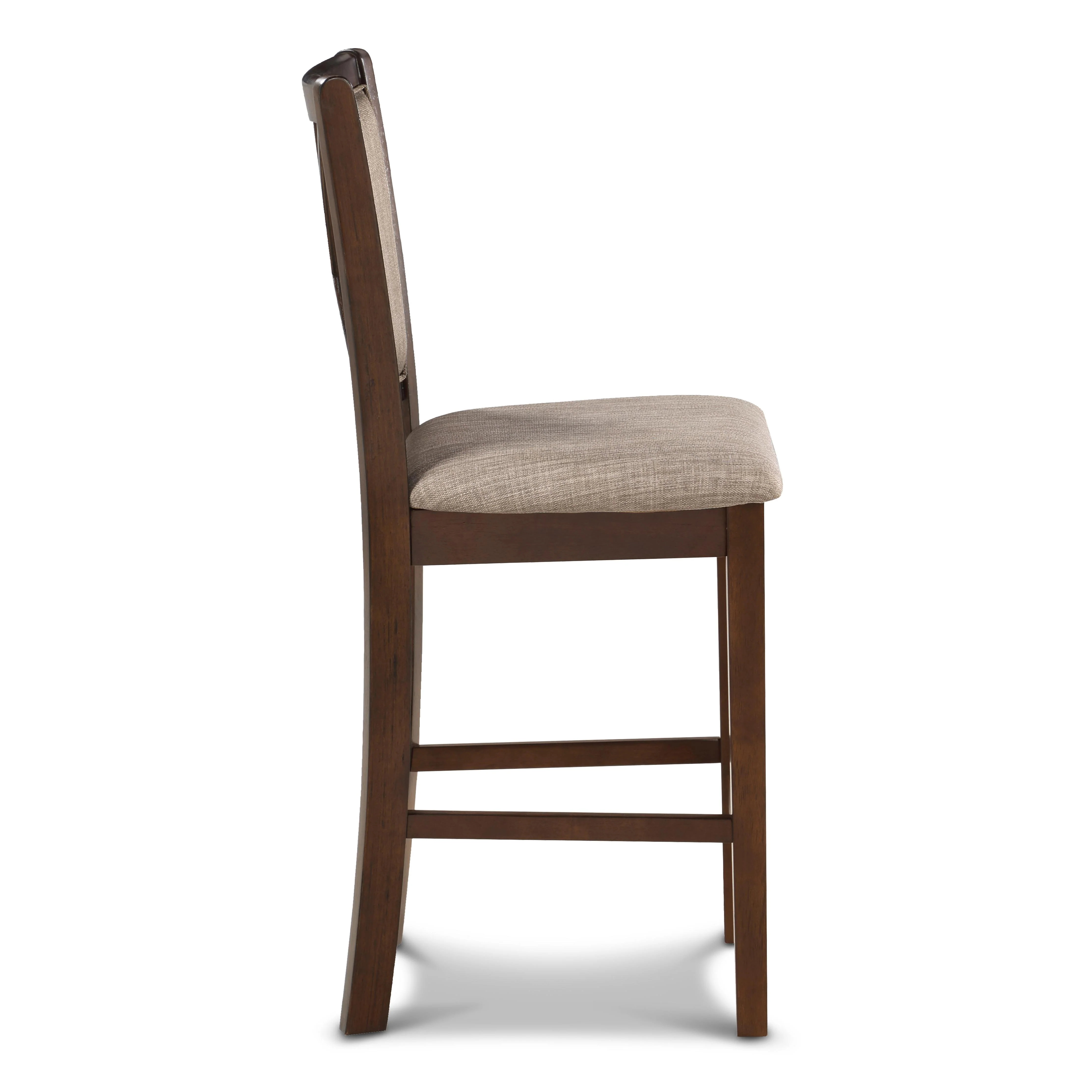 AMY 5 PC COUNTER DINING SET-CHERRY - Image 6