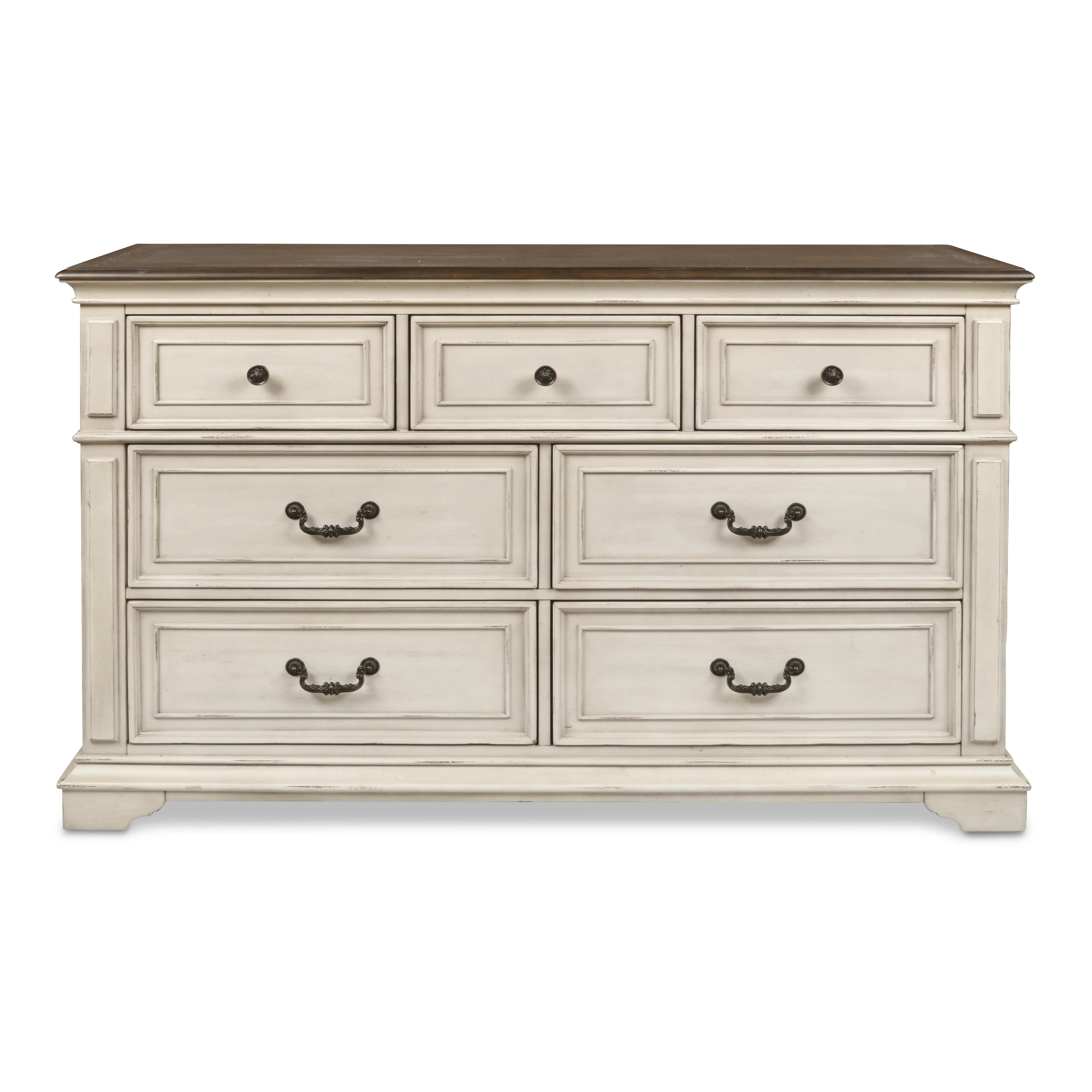 ANASTASIA DRESSER - ANT. WHITE - Image 2