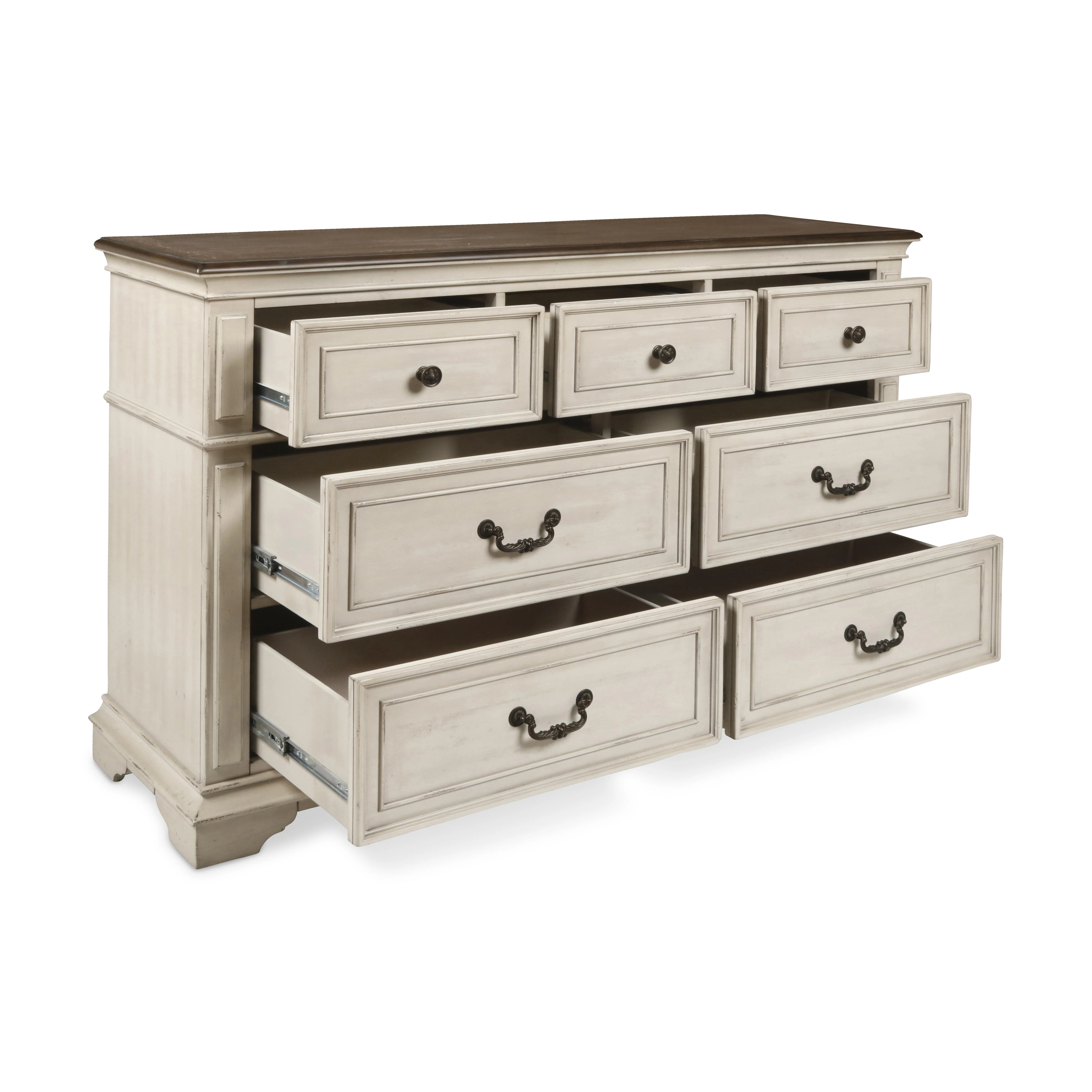 ANASTASIA DRESSER - ANT. WHITE - Image 3