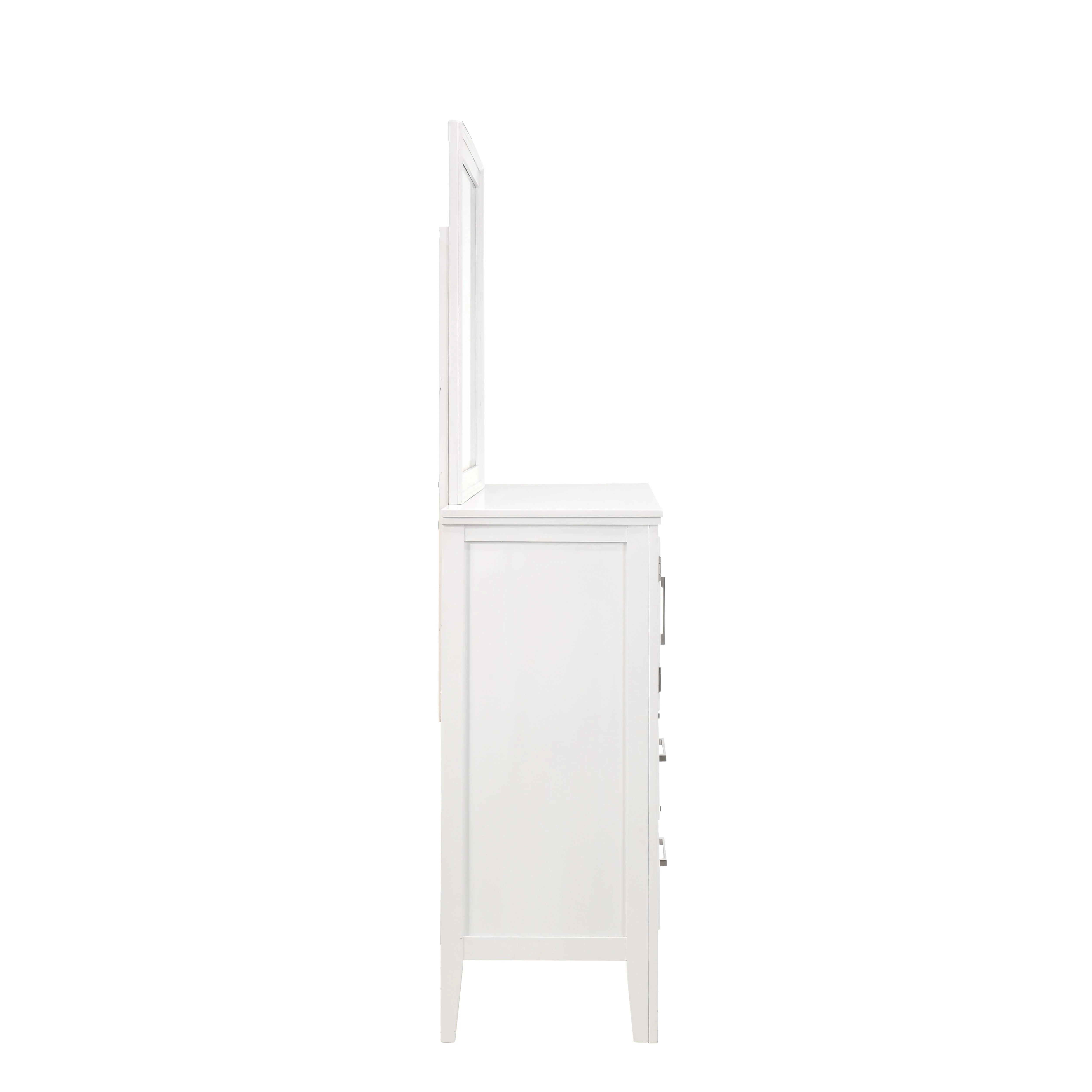 ANDOVER 60" DRESSER W/DOORS-WHITE - Image 4