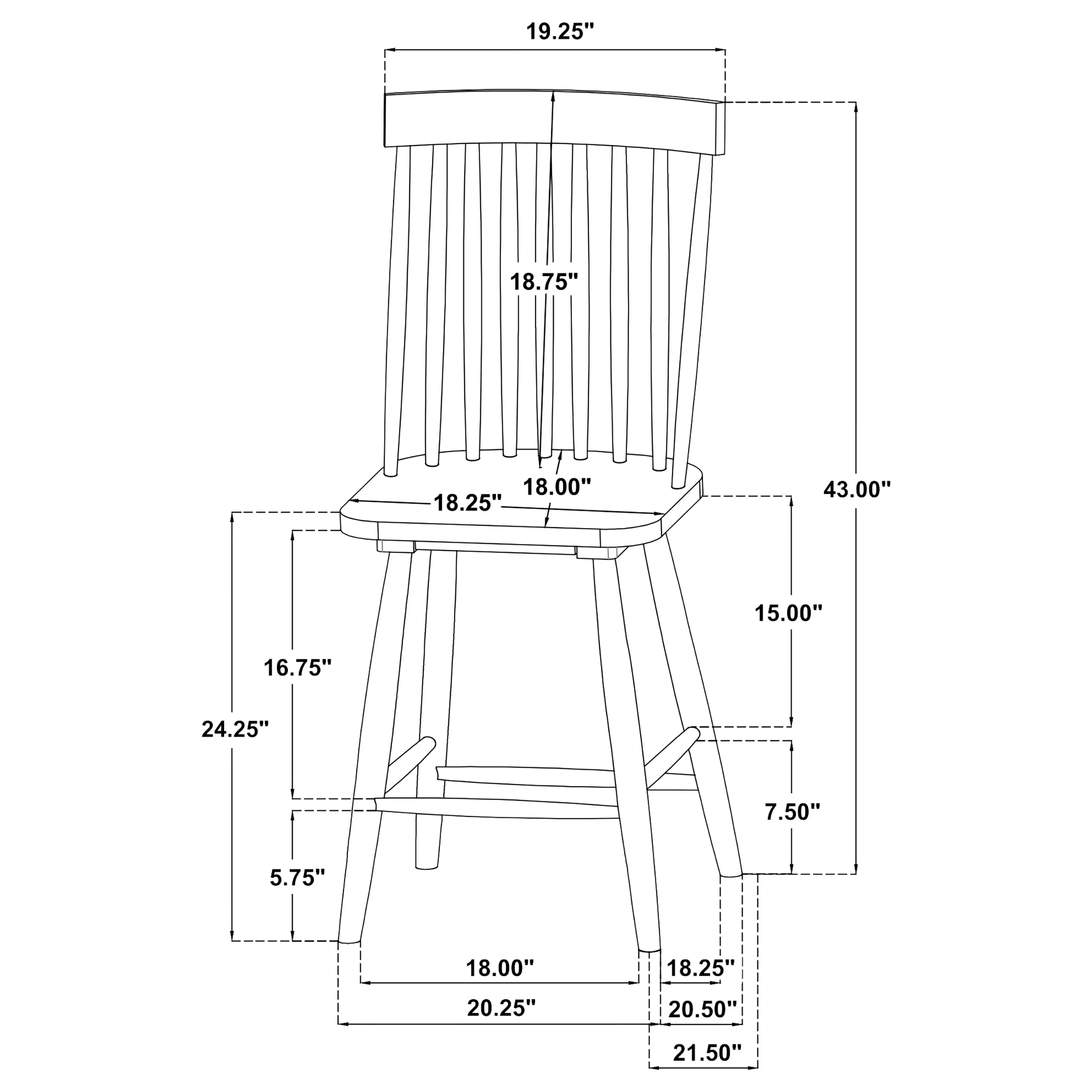 Andrews Counter Height Dining Set - Image 11