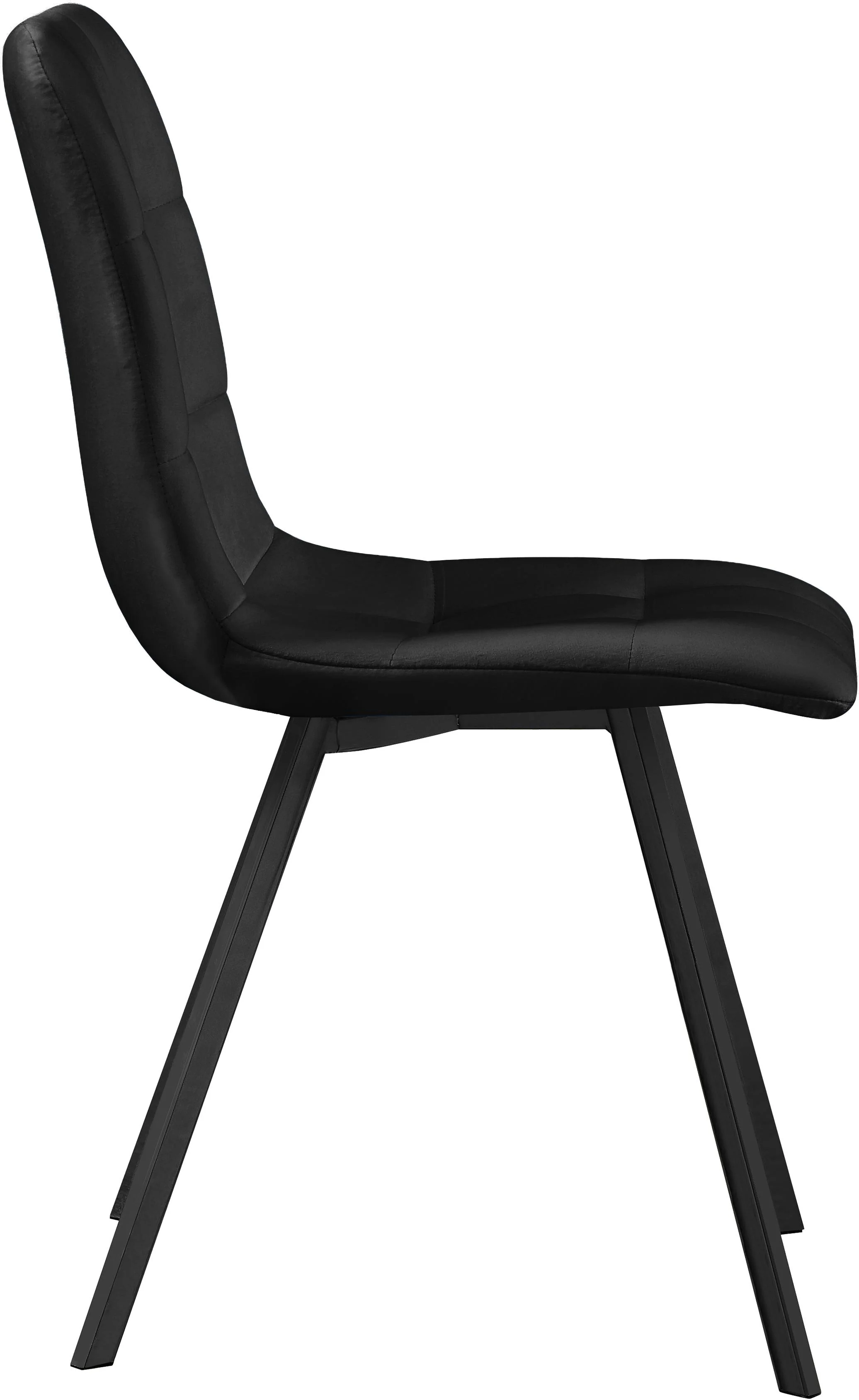 Annie Black Velvet Dining Chair - Image 15