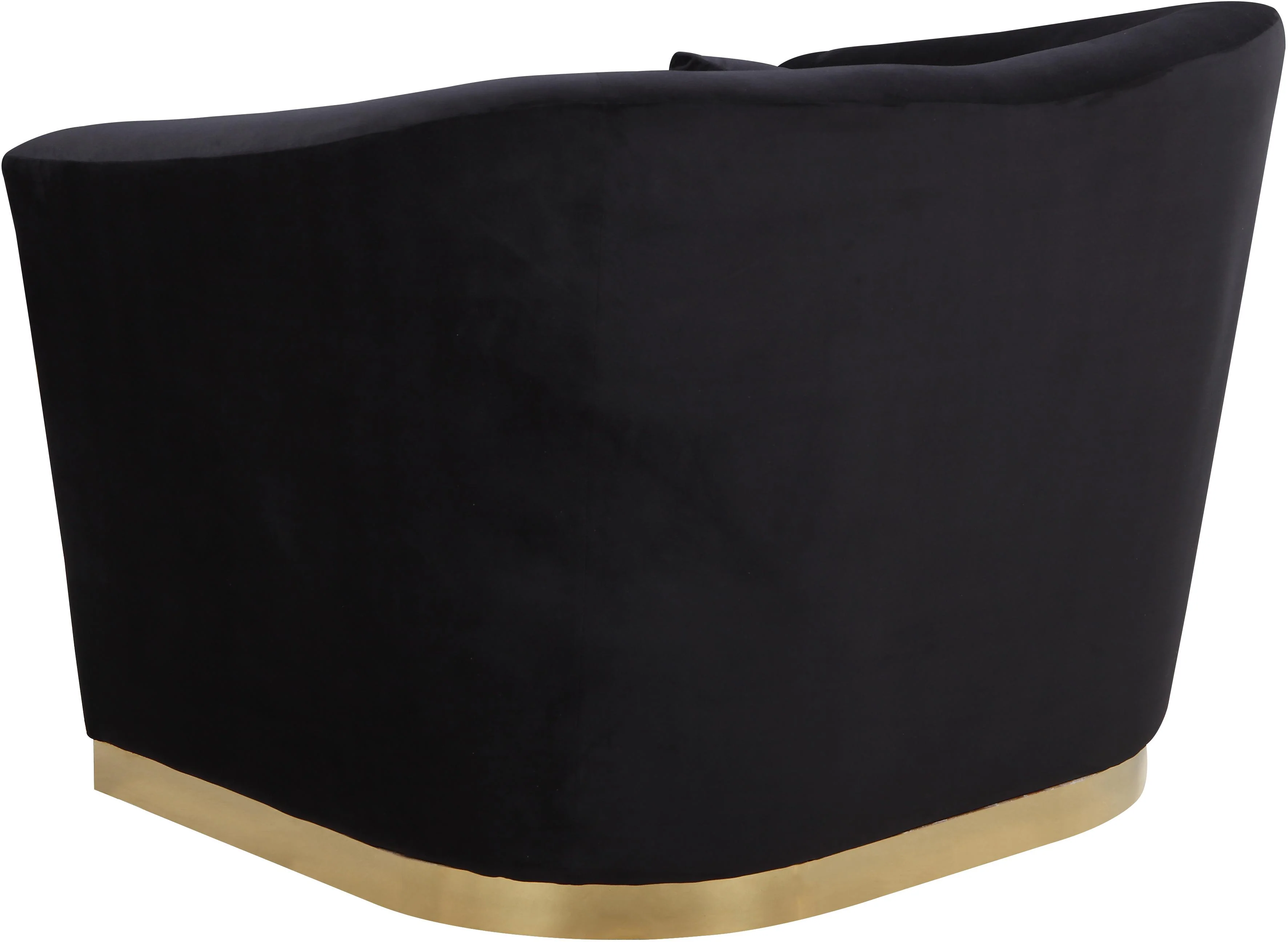 Arabella Black Velvet Chair - Image 3