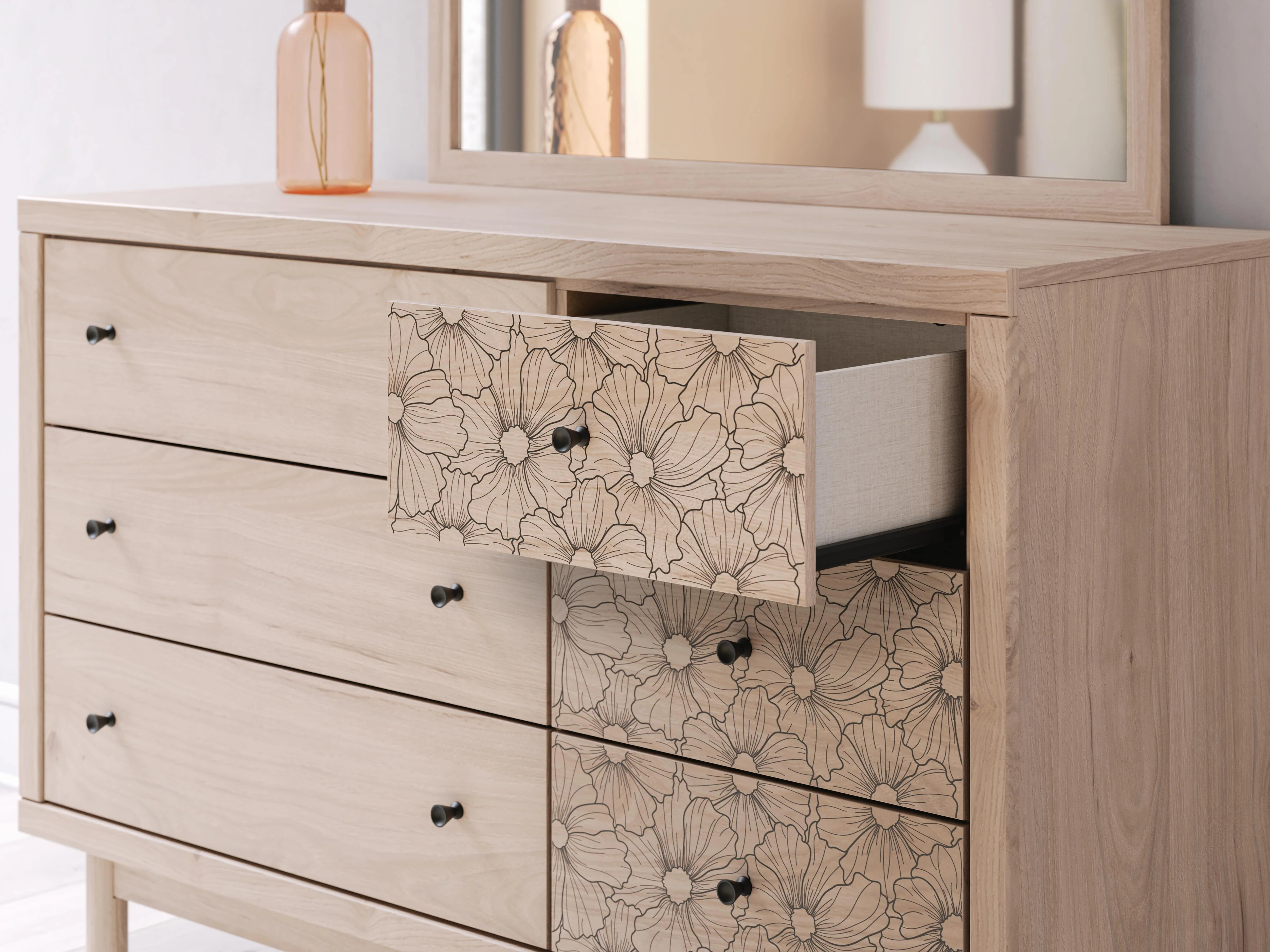 Arloster Dresser and Mirror - Image 9
