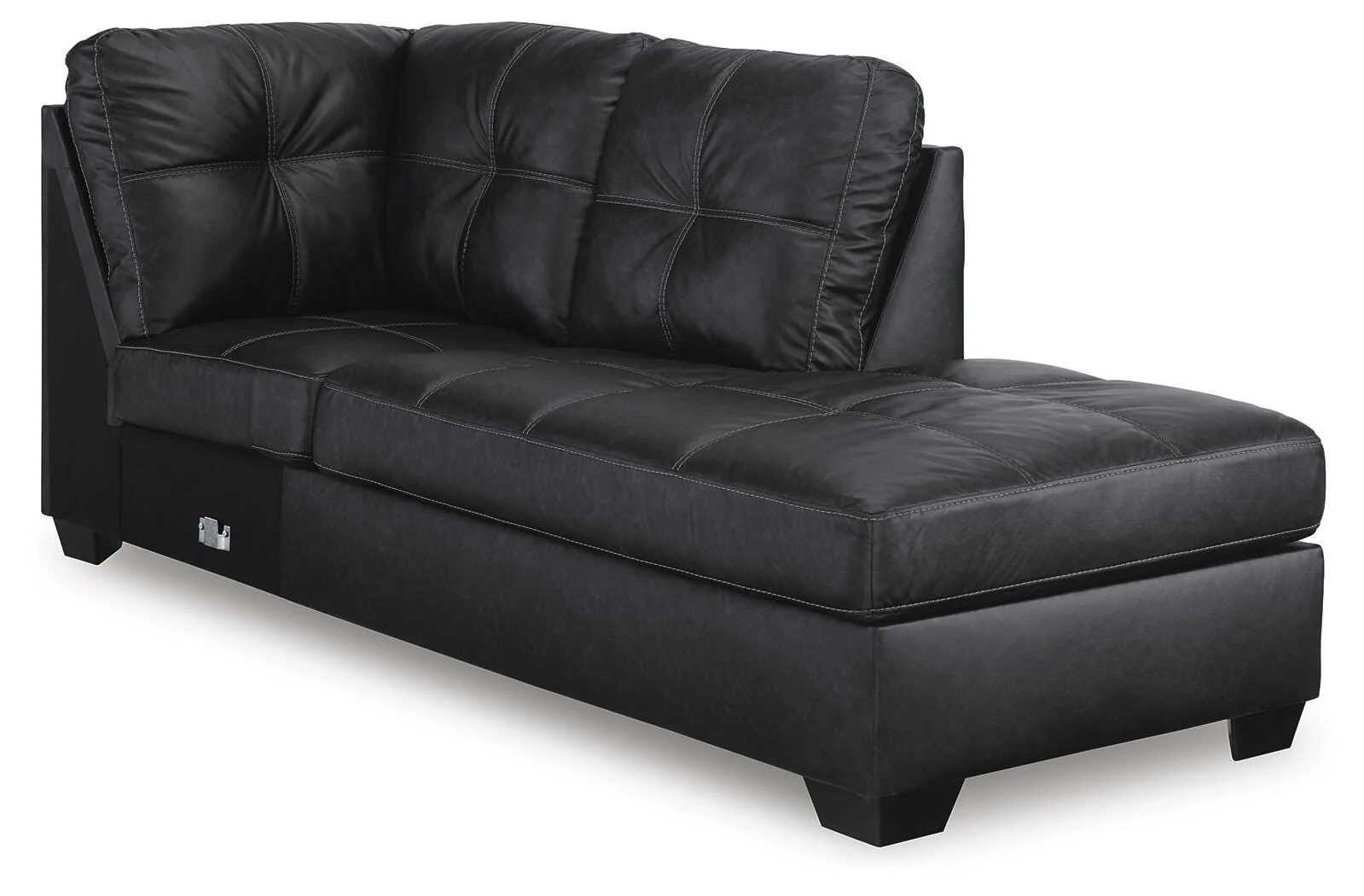 Barlin Mills Sectional with Chaise - Image 4