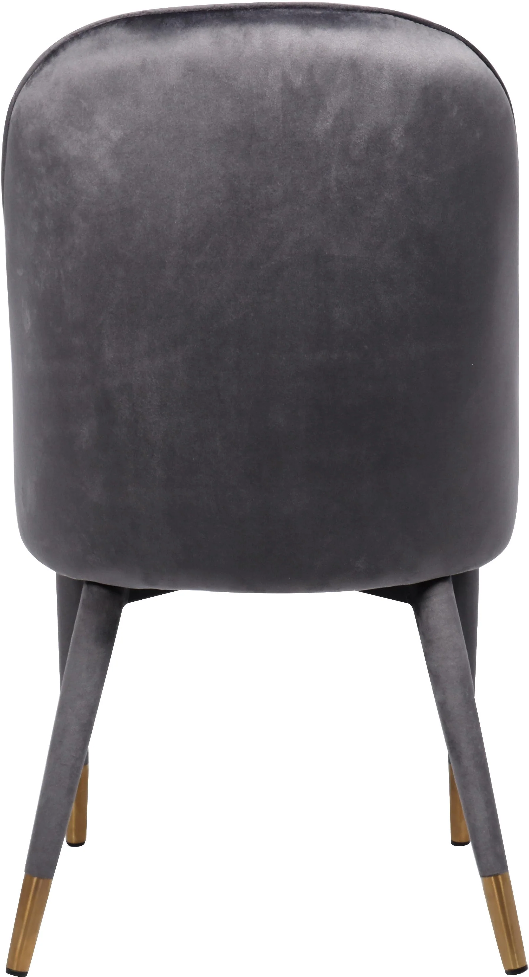 Belle Grey Velvet Dining Chair - Image 2