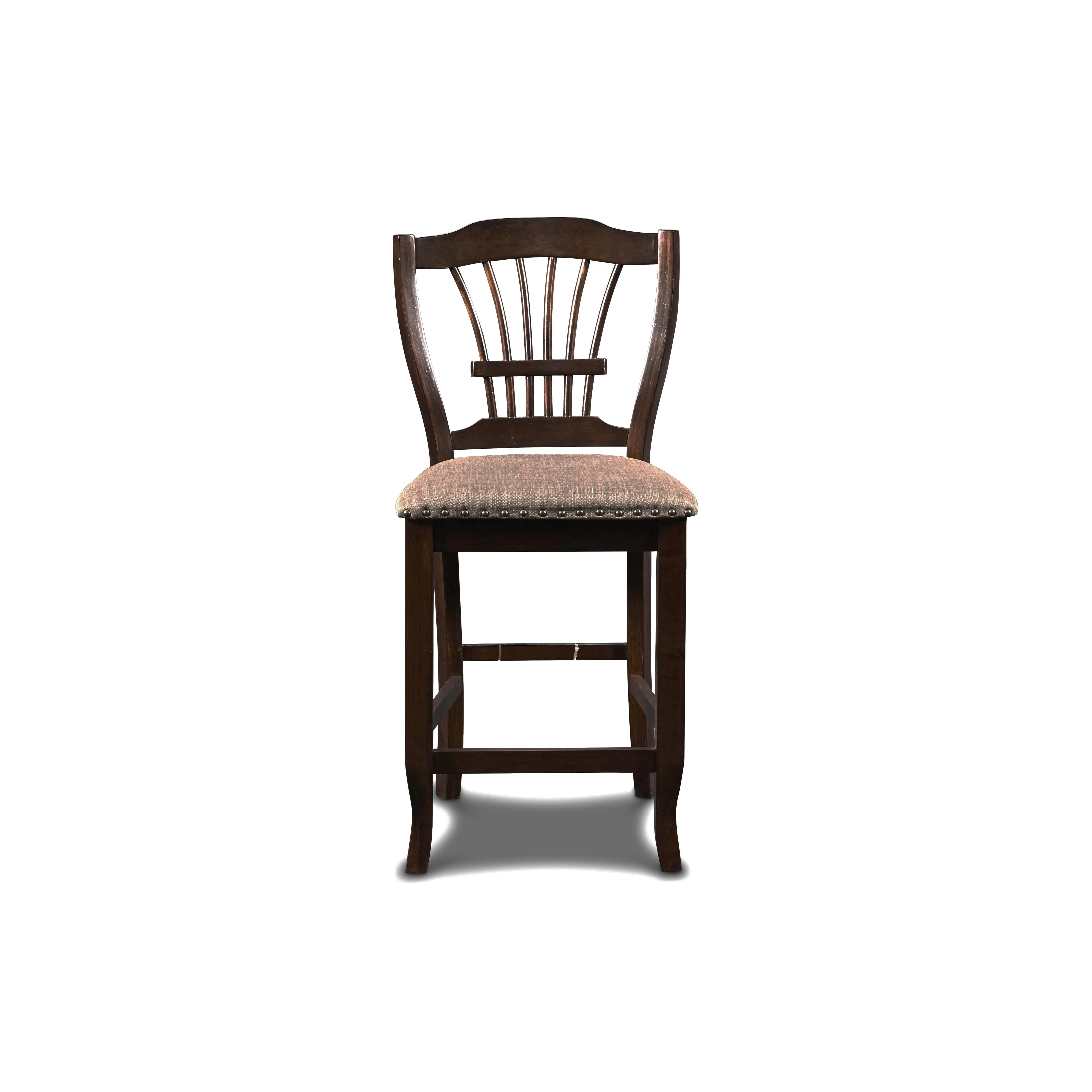 BIXBY COUNTER CHAIR (2 PER CARTON)-ESPRESSO - Image 2