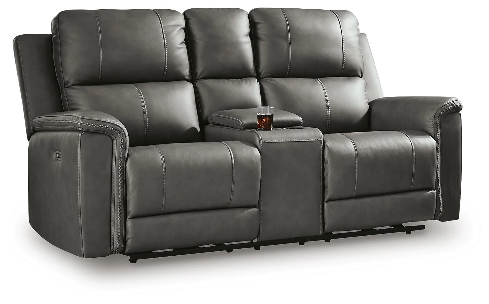 Bleckley Power Reclining Loveseat with Console - Image 12