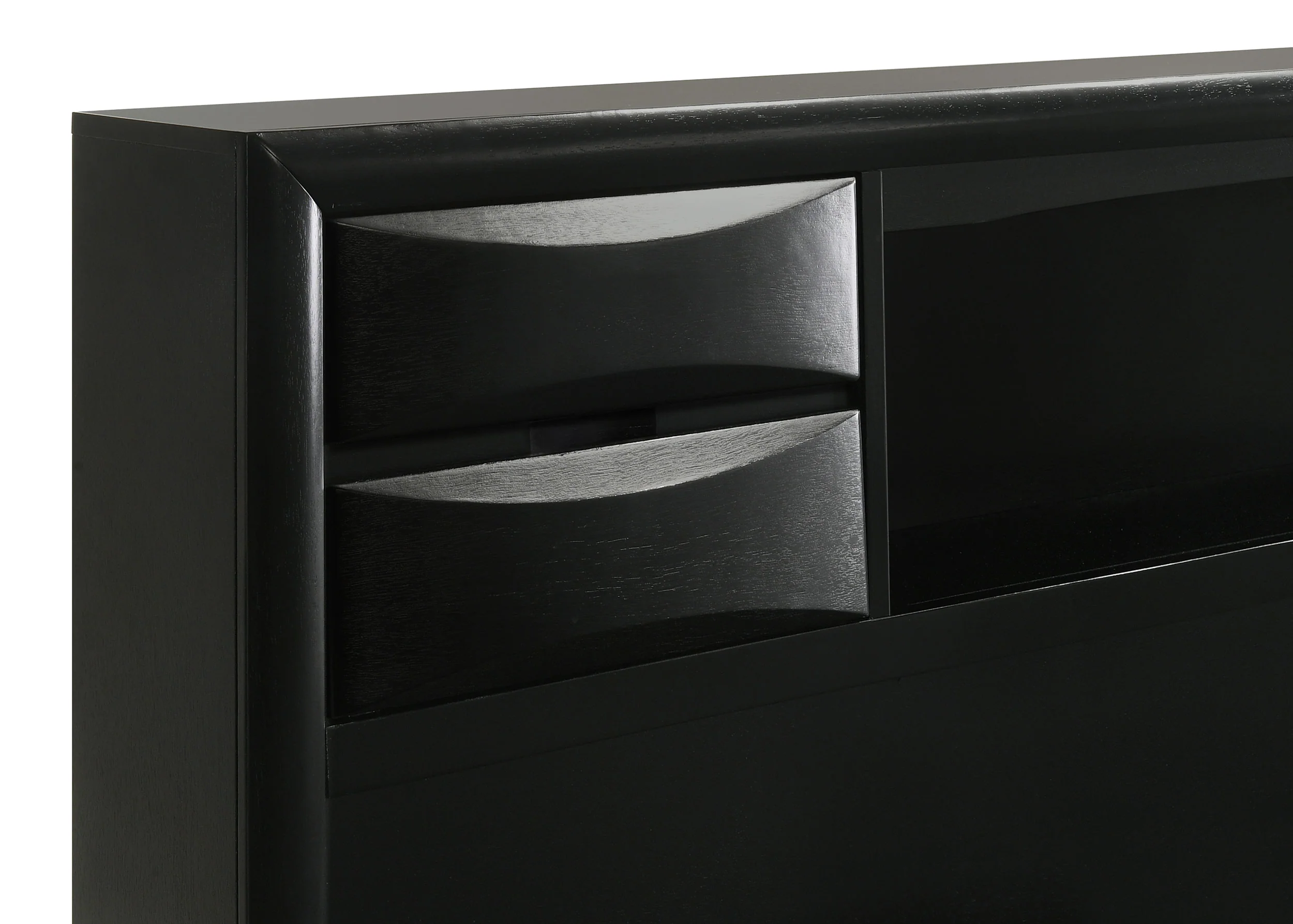 Briana Bookcase Platform Storage Bed - Image 27