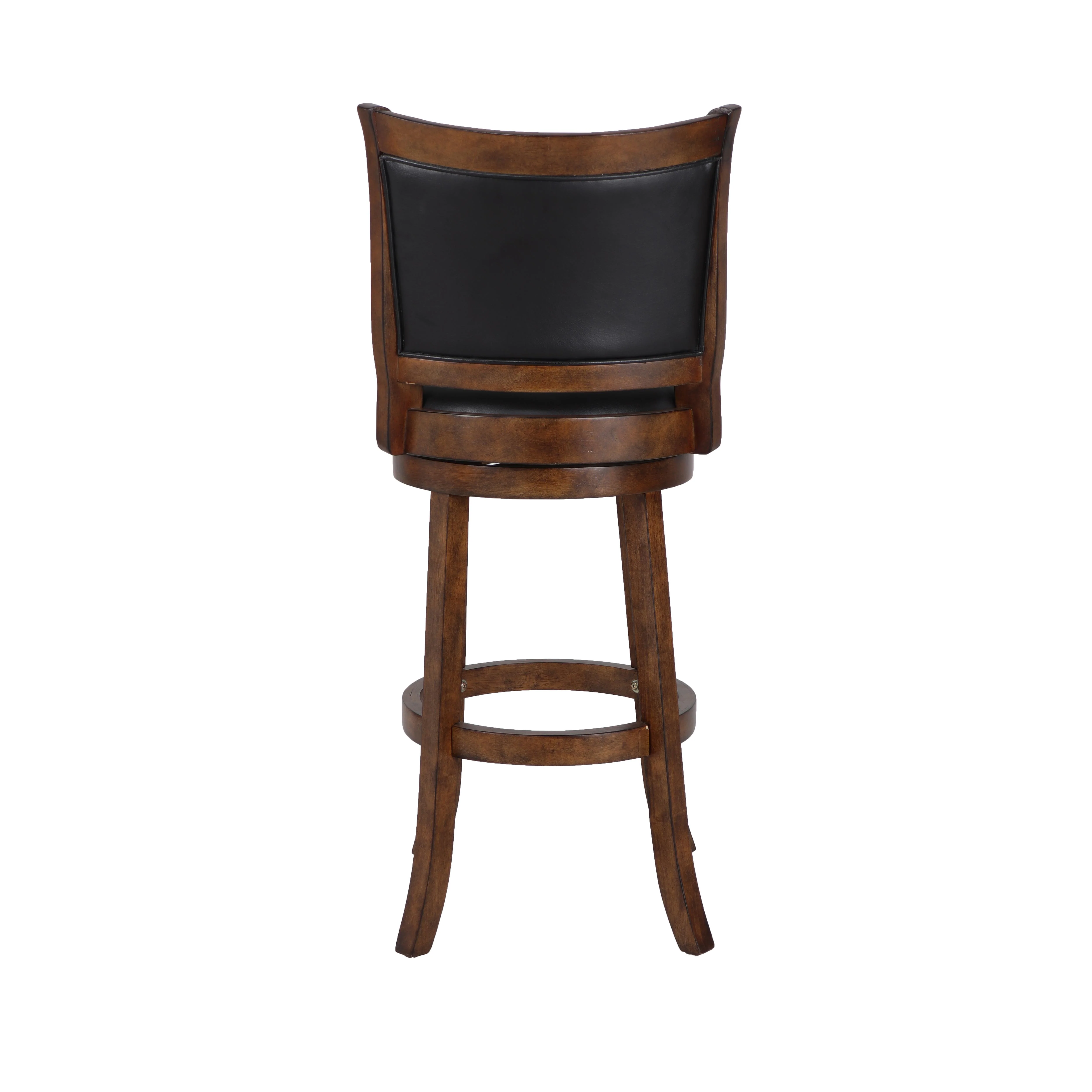 BRISTOL 29" BAR STOOL-DK BROWN W/PU SEAT - Image 3