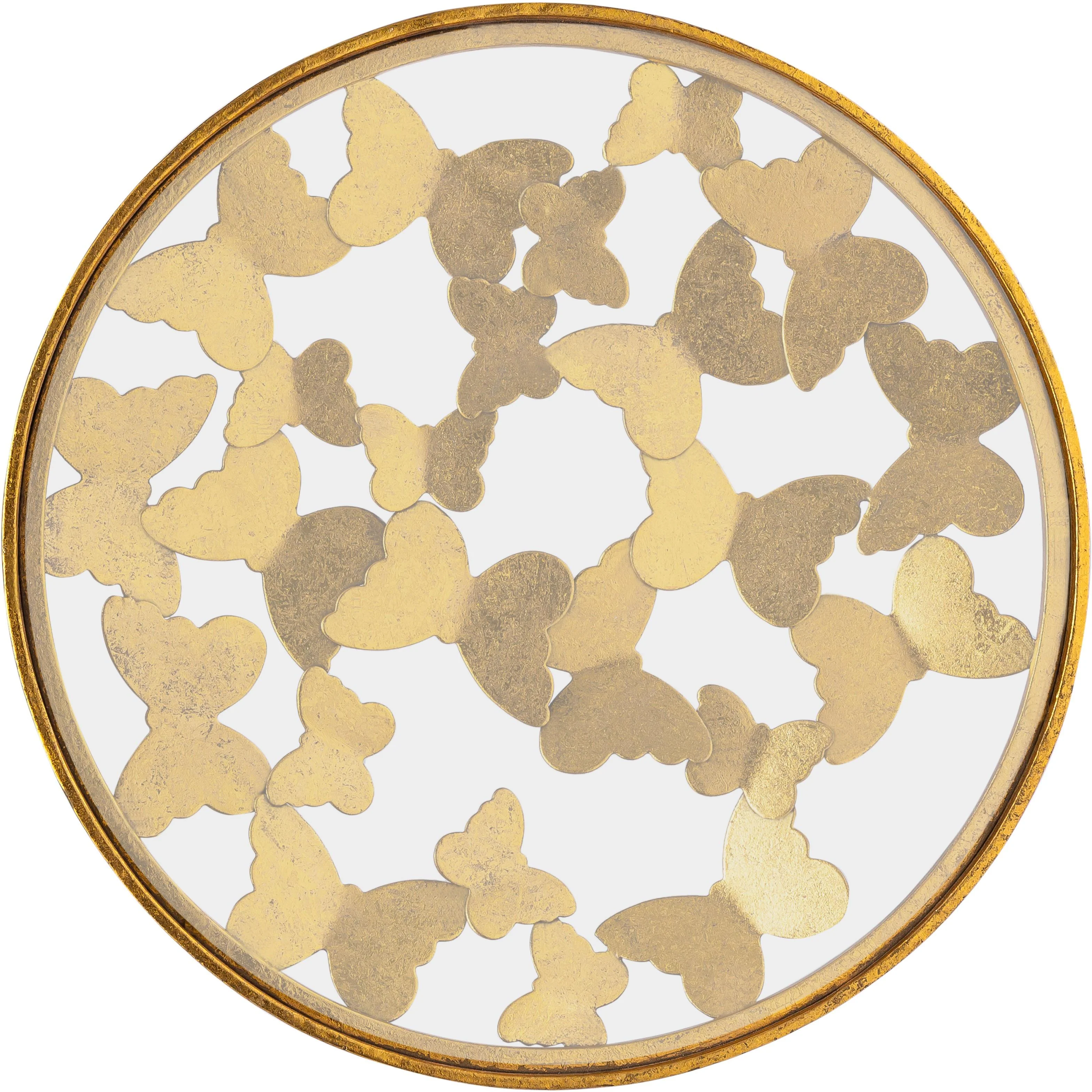 Butterfly Gold End Table - Image 4