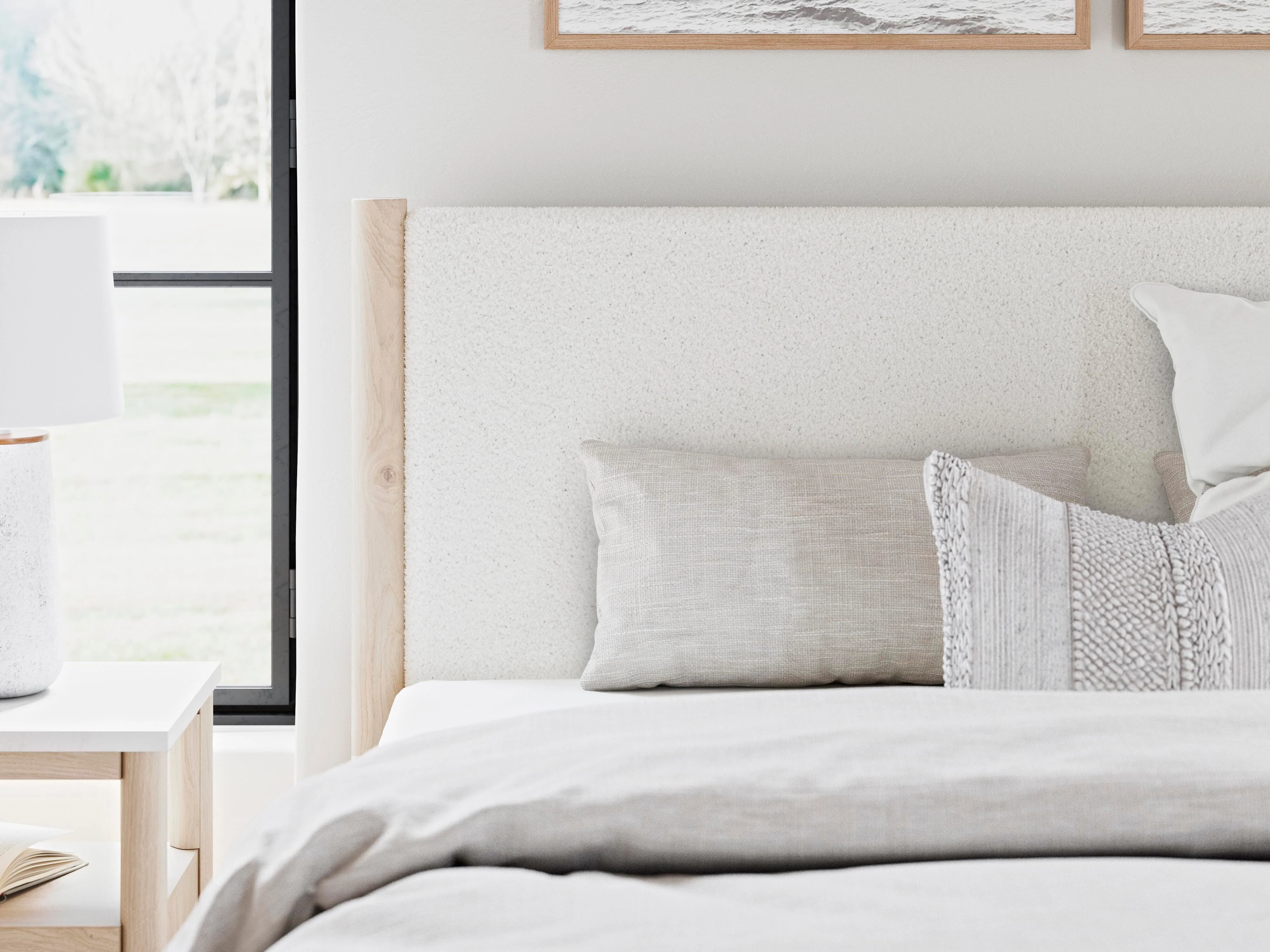 Cadmori Upholstered Bed - Image 59
