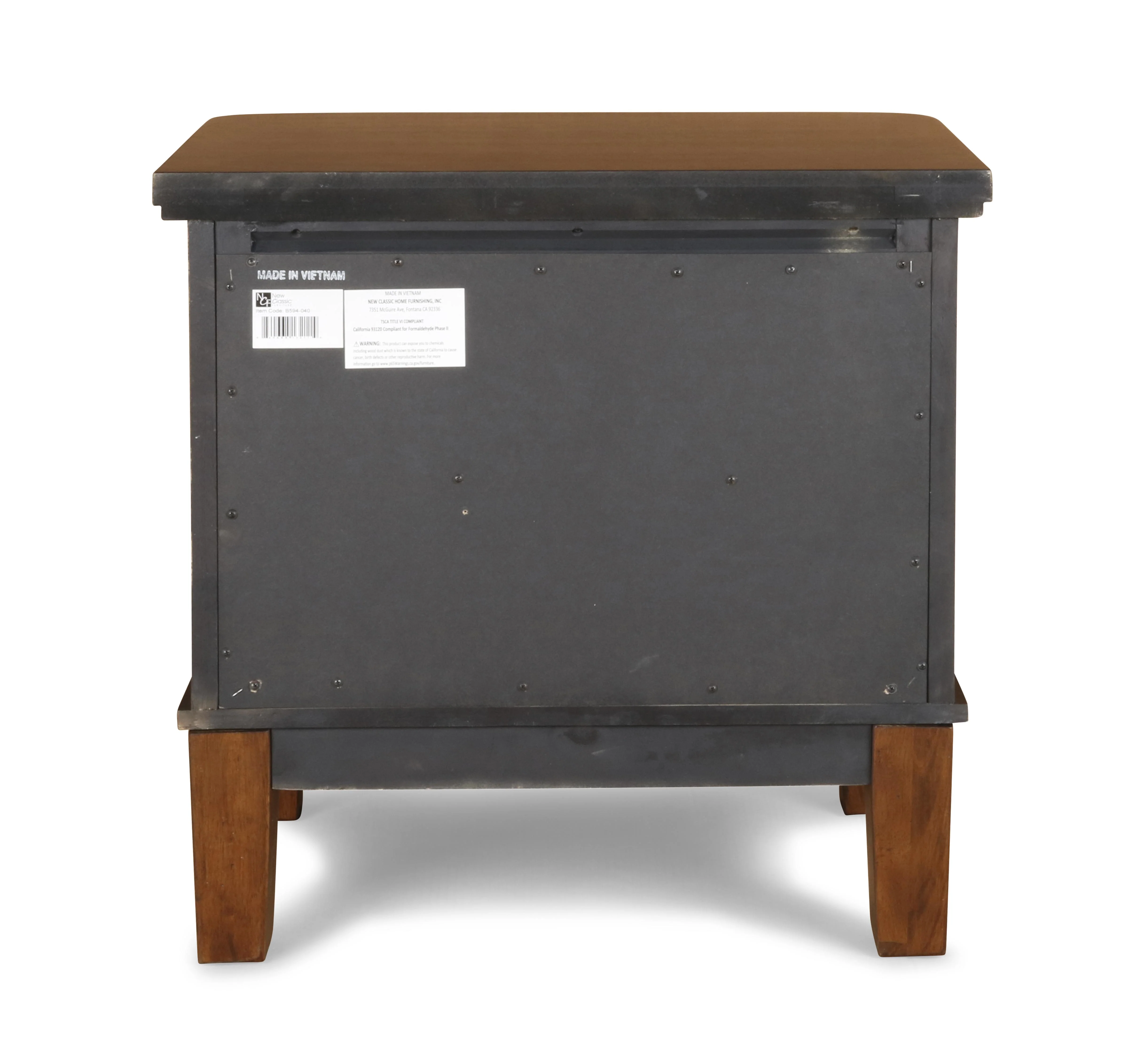 CAGNEY NIGHTSTAND - CHESTNUT - Image 6