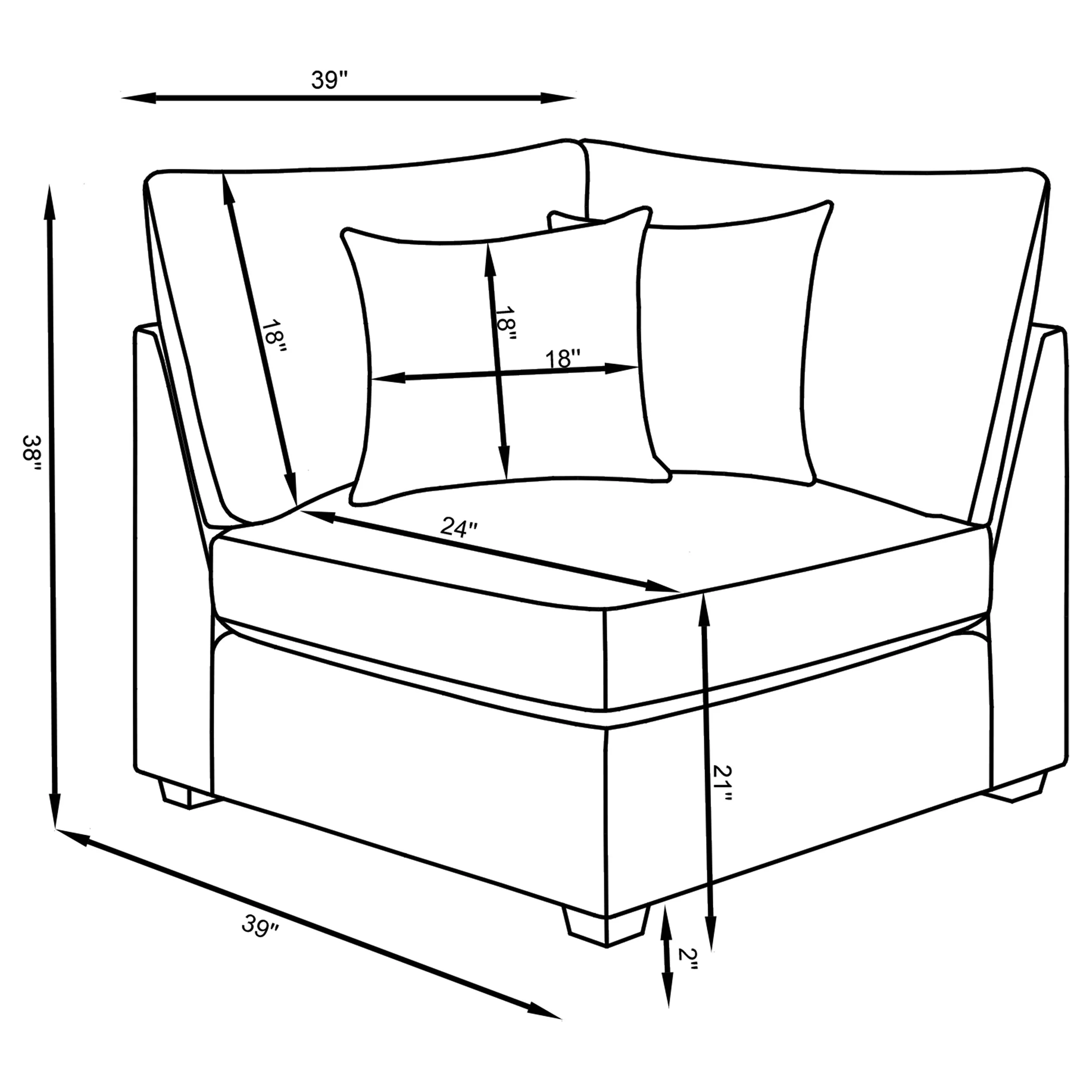 Cambria Modular Sectional Sofa - Image 27