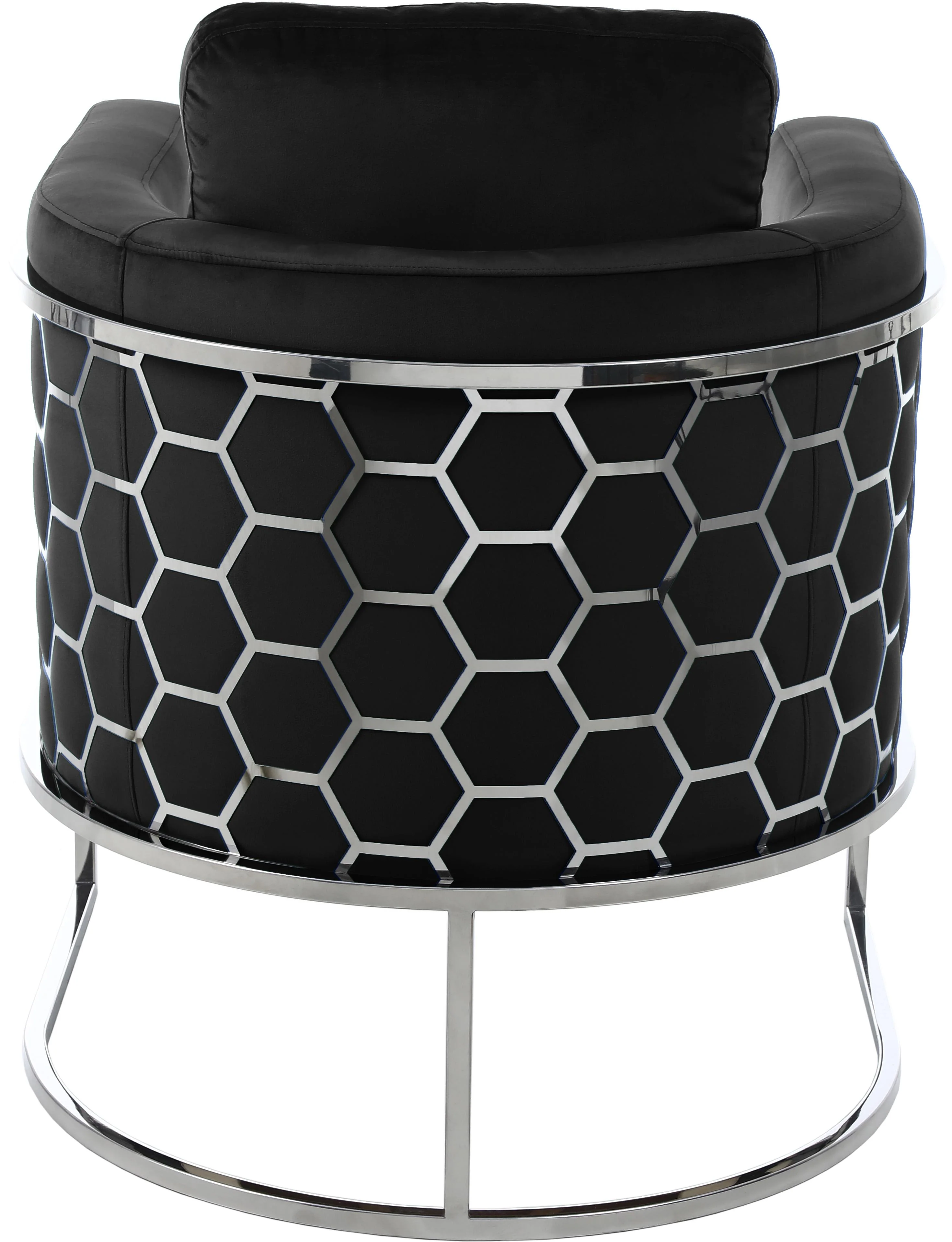 Casa Black Velvet Chair - Image 2