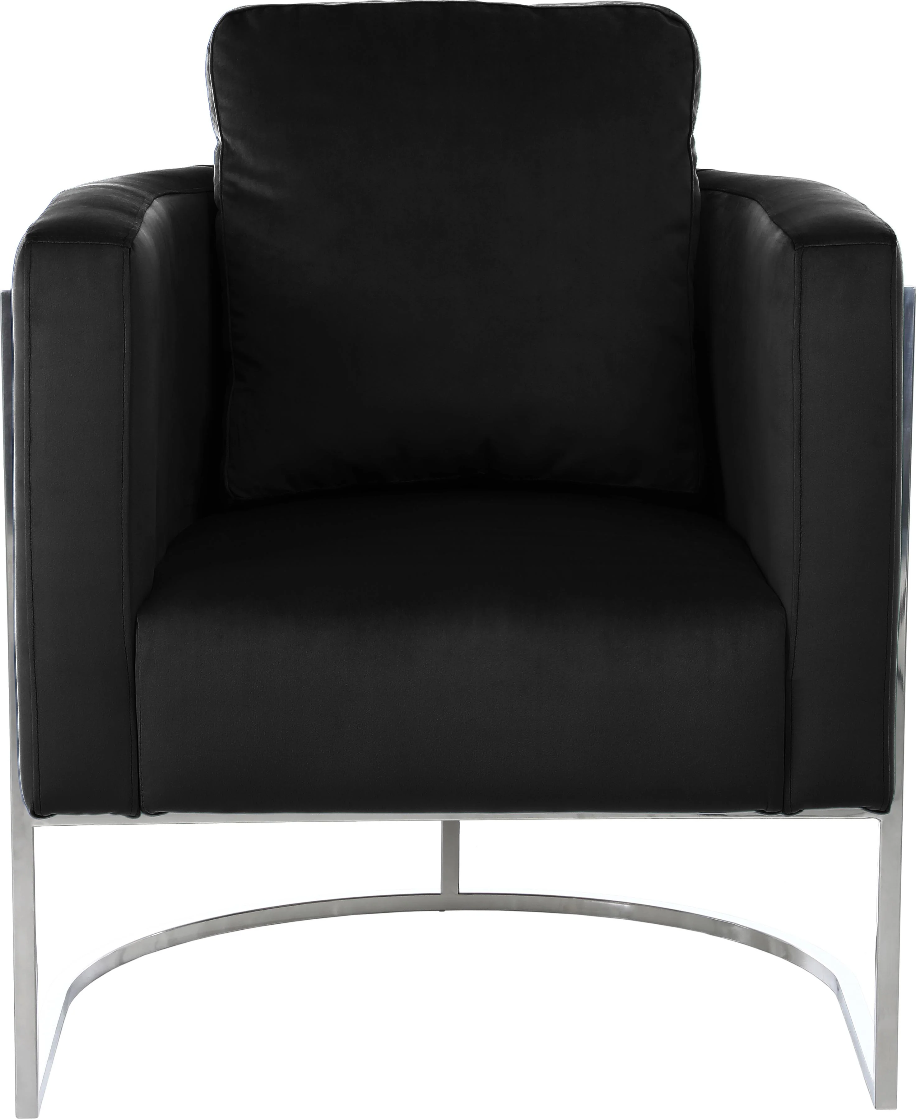 Casa Black Velvet Chair - Image 4
