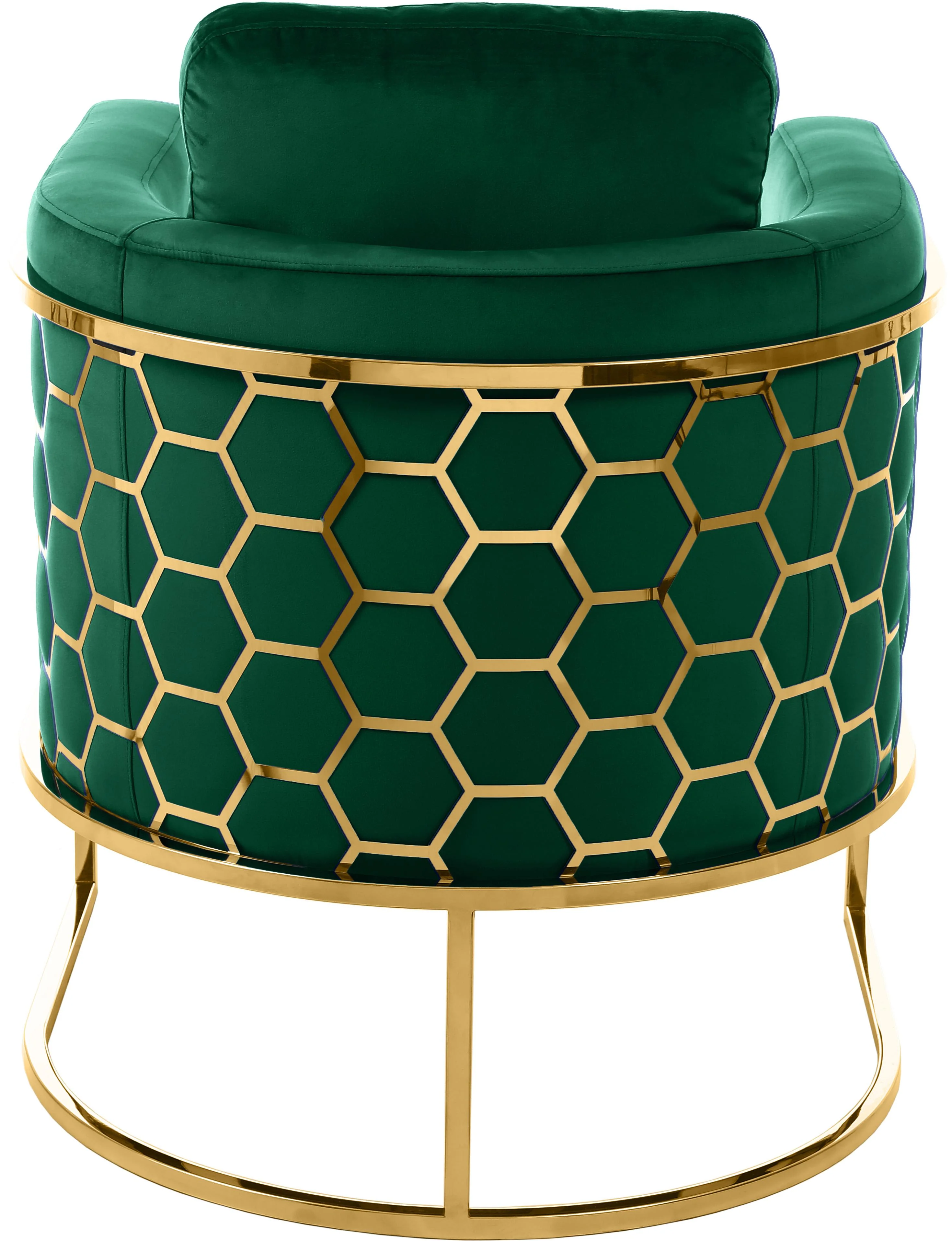 Casa Green Velvet Chair - Image 2
