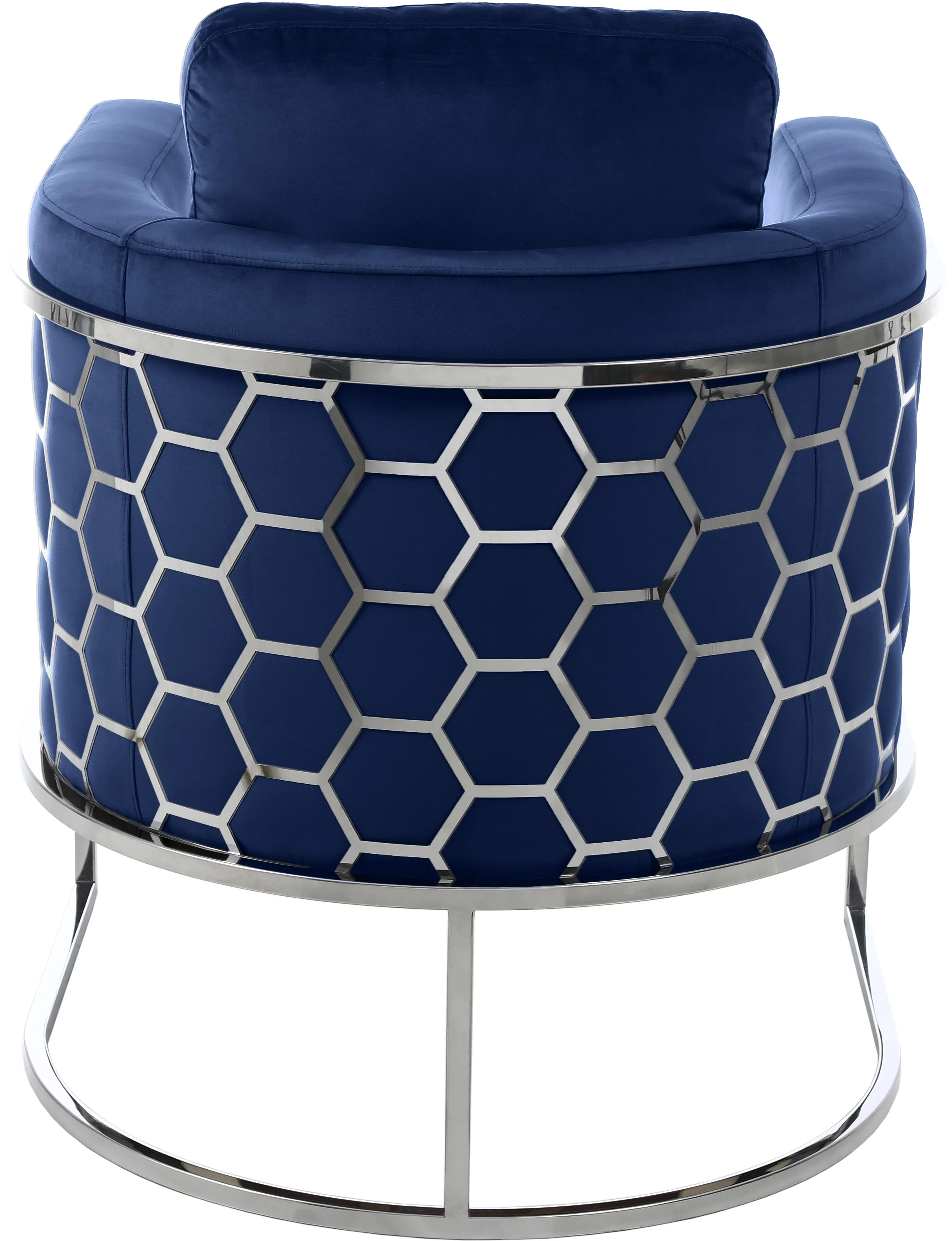 Casa Navy Velvet Chair - Image 2