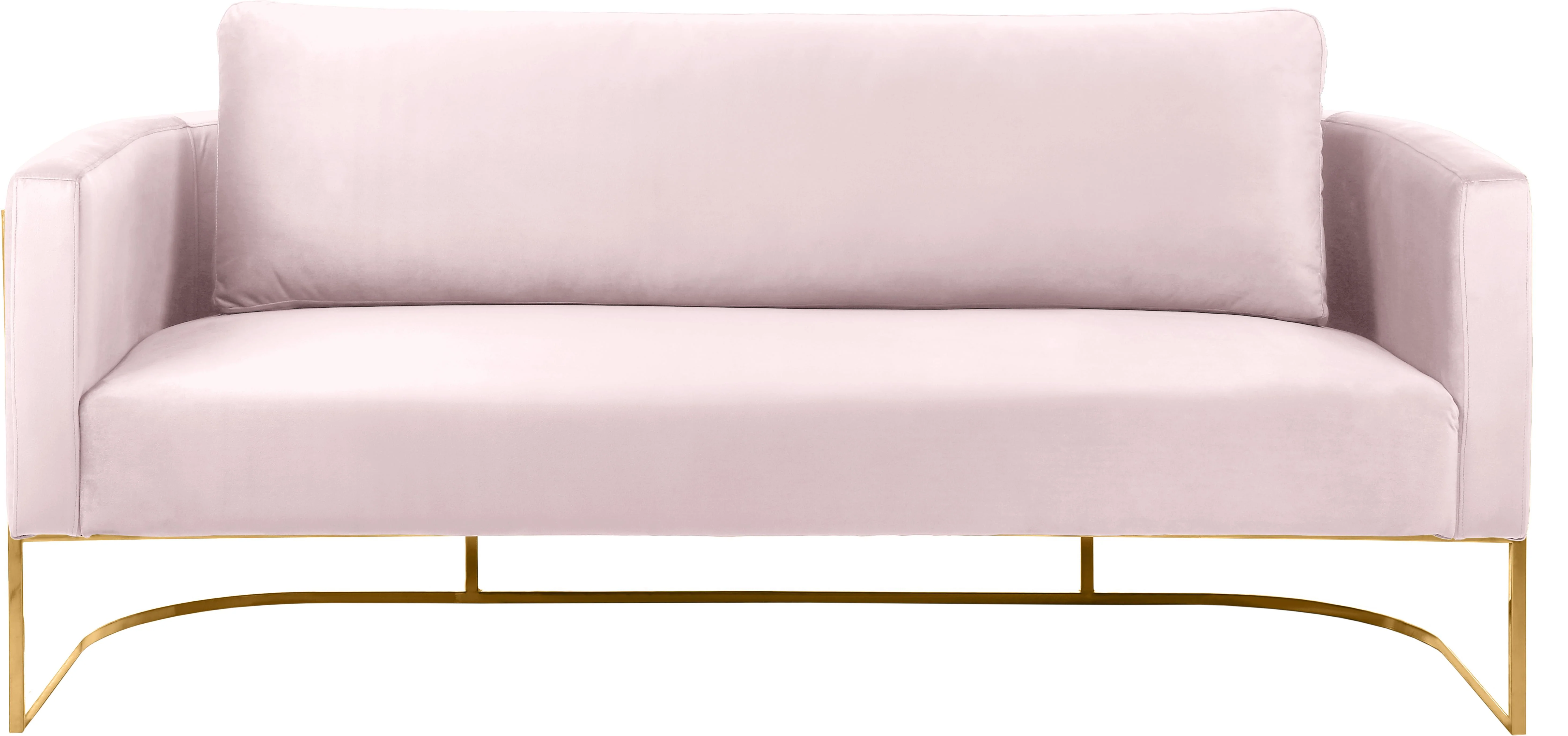 Casa Pink Velvet Sofa - Image 4