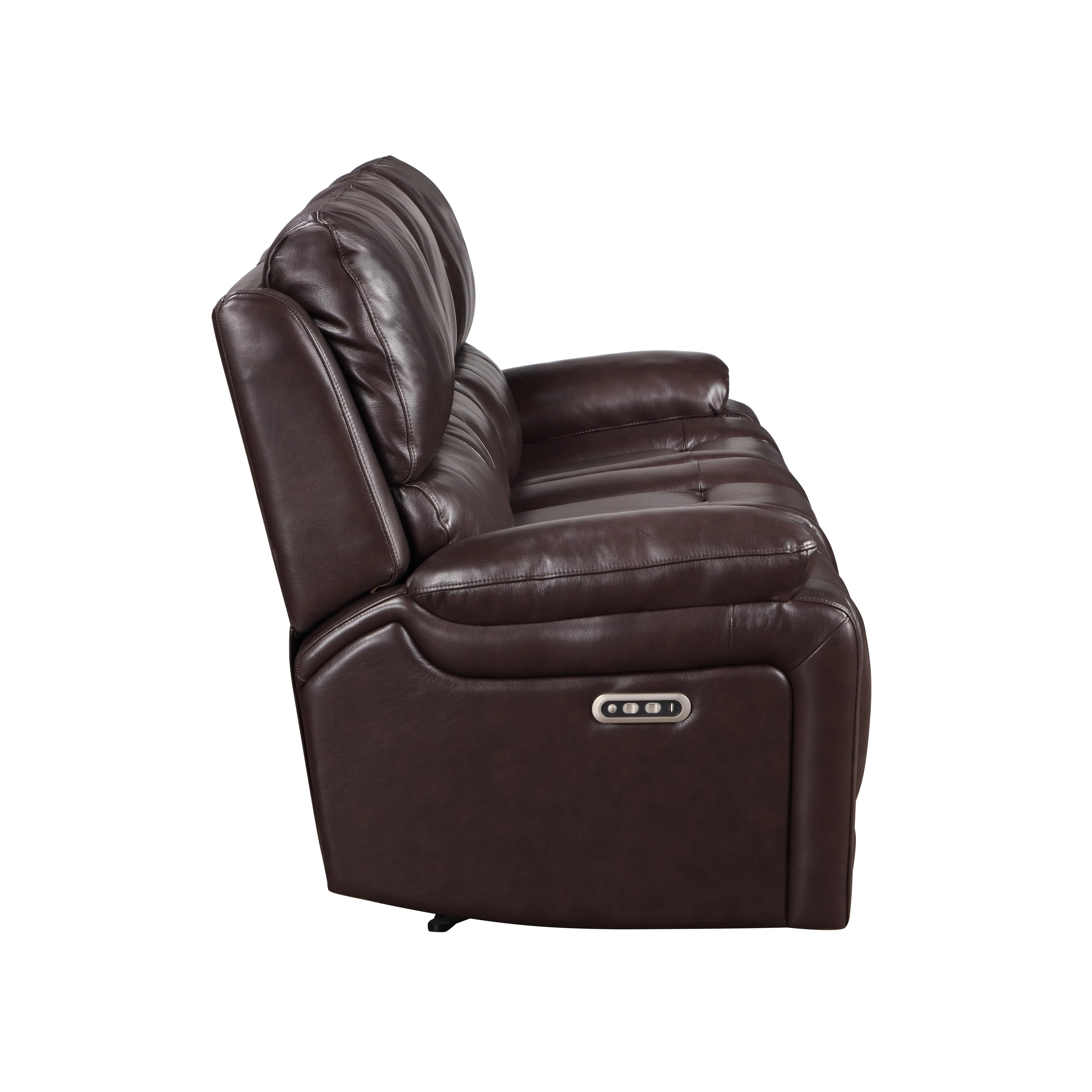 CICERO RECLINING SOFA-BROWN - Image 3