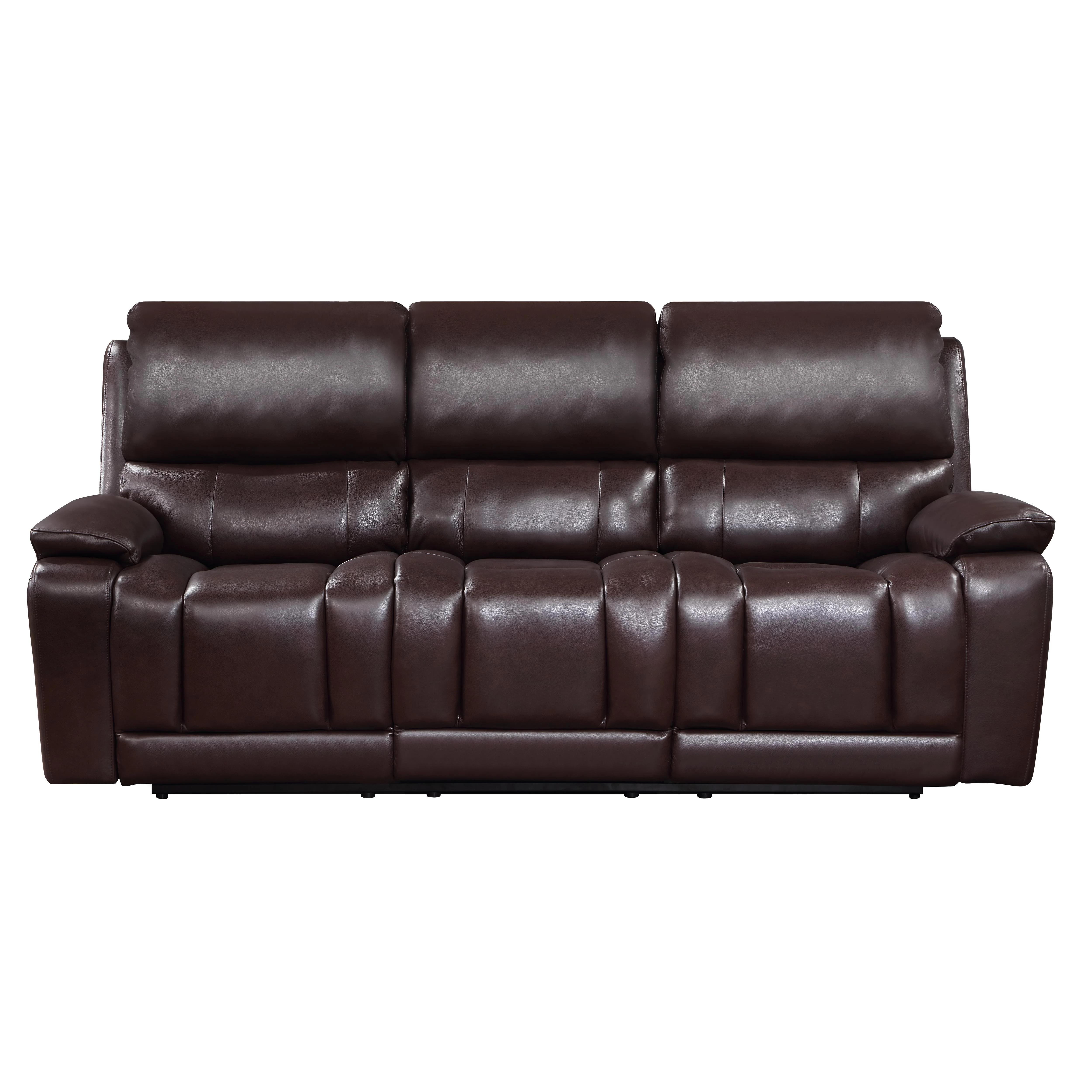 CICERO SOFA W/ PWR FR & HR -BROWN - Image 2