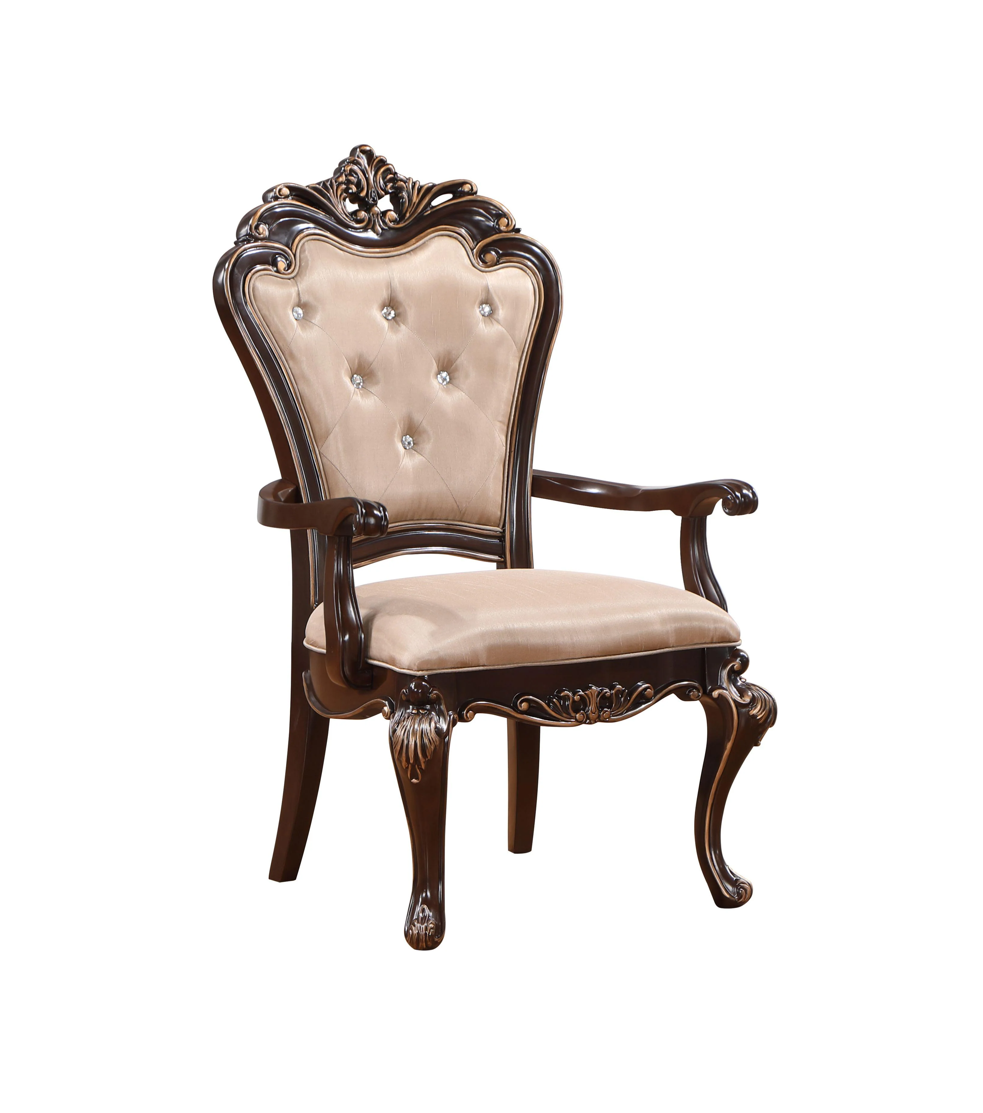 CONSTANTINE ARM CHAIR-CHERRY (2 PER CARTON) - Image 3