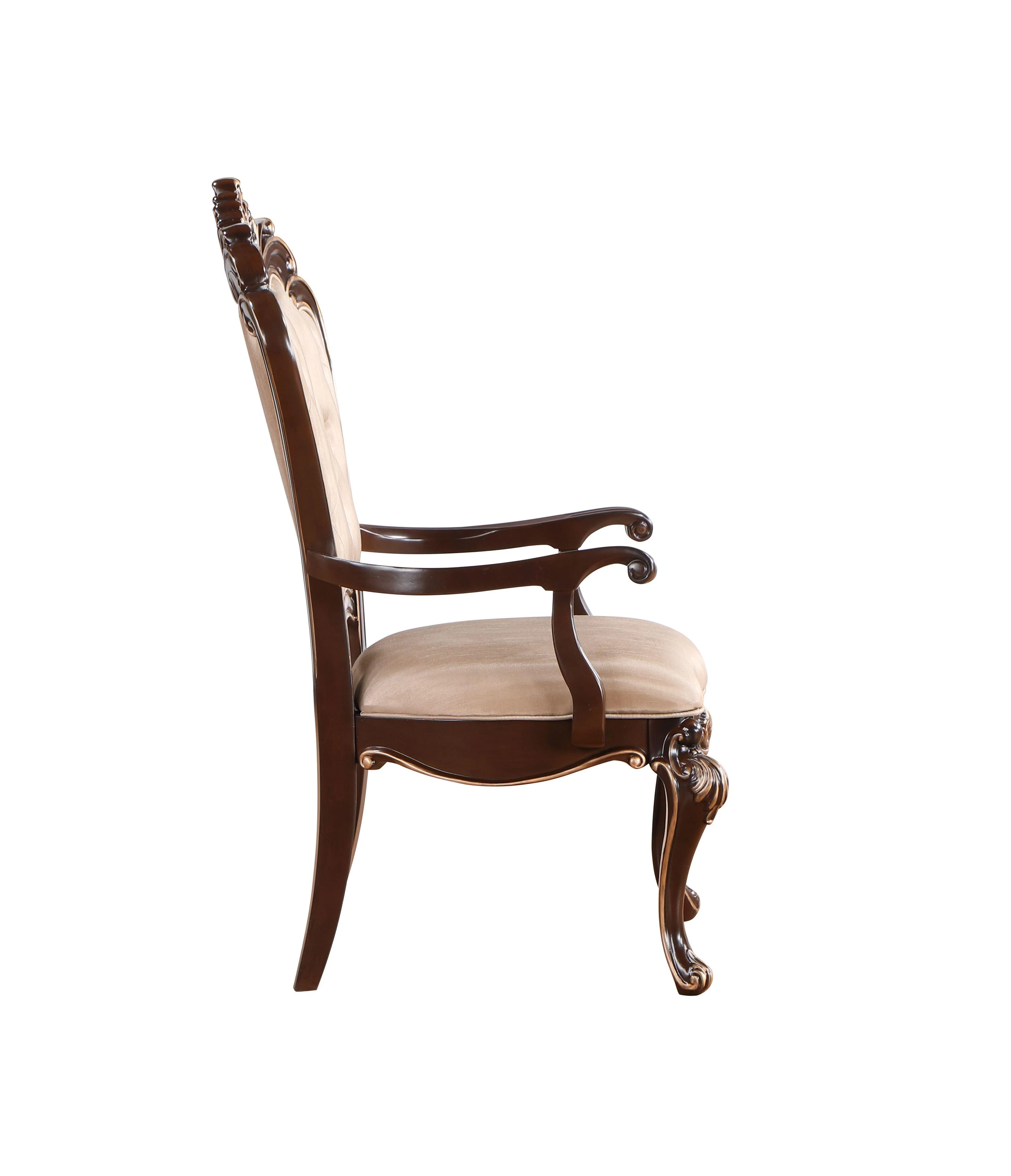CONSTANTINE ARM CHAIR-CHERRY (2 PER CARTON) - Image 5