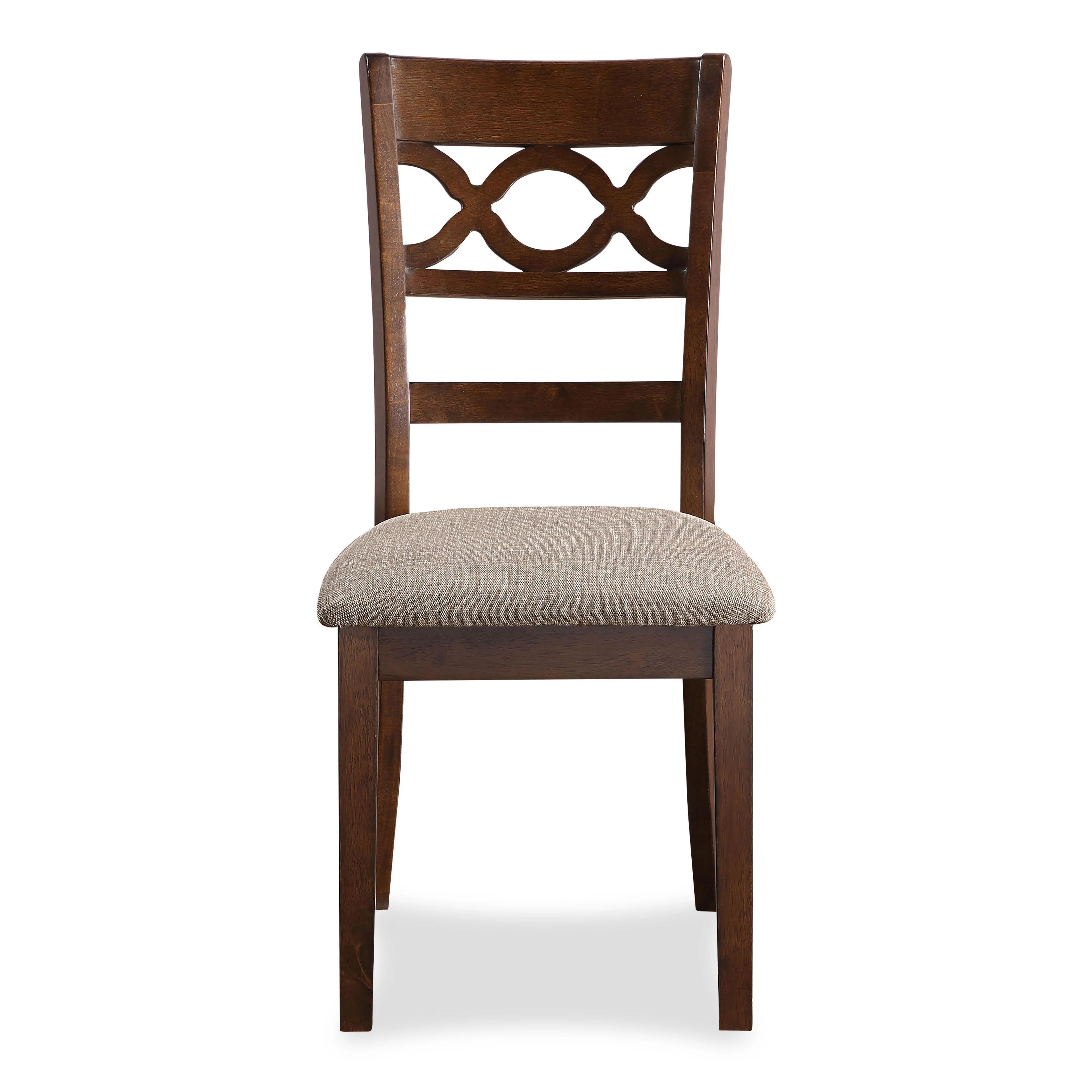 CORI ROUND DINING 5 PC SET-CHERRY - Image 7
