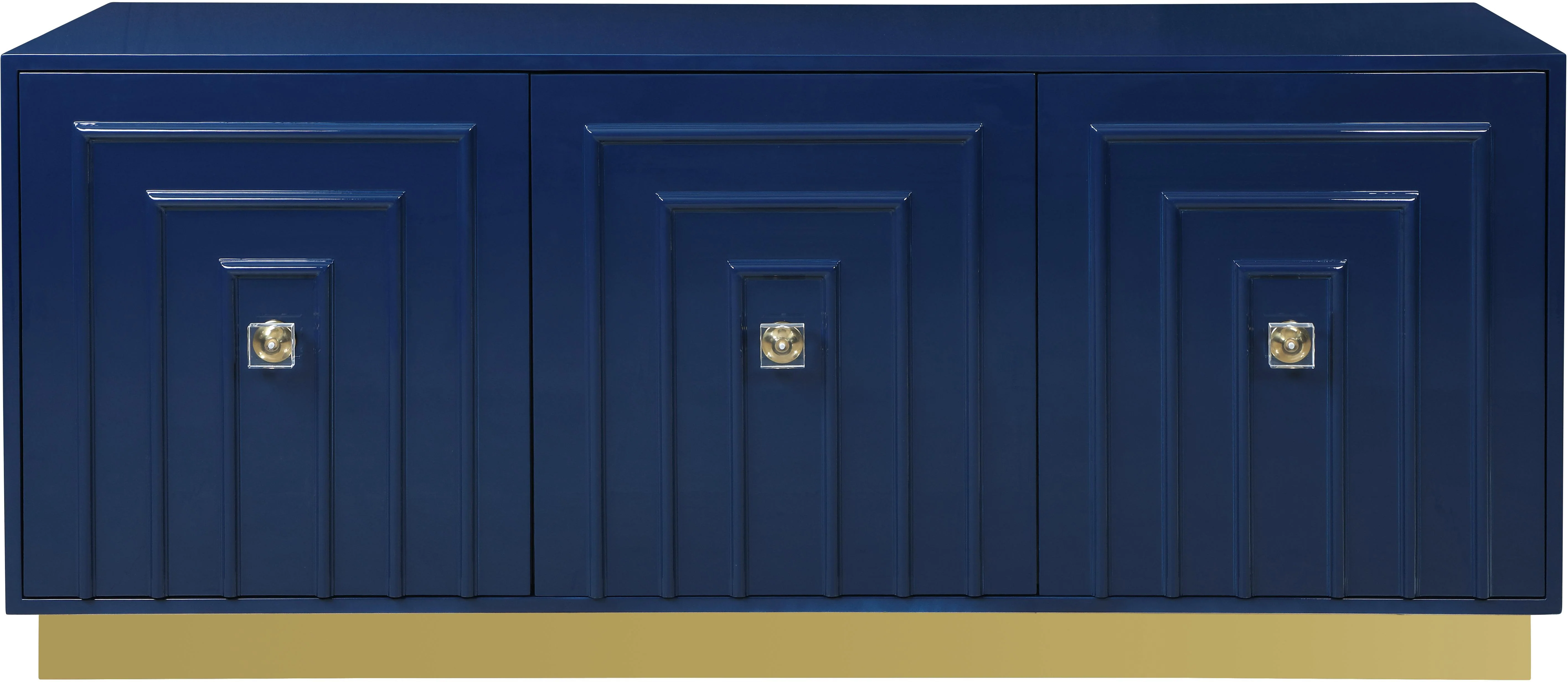 Cosmopolitan Navy Lacquer Sideboard/Buffet - Image 4