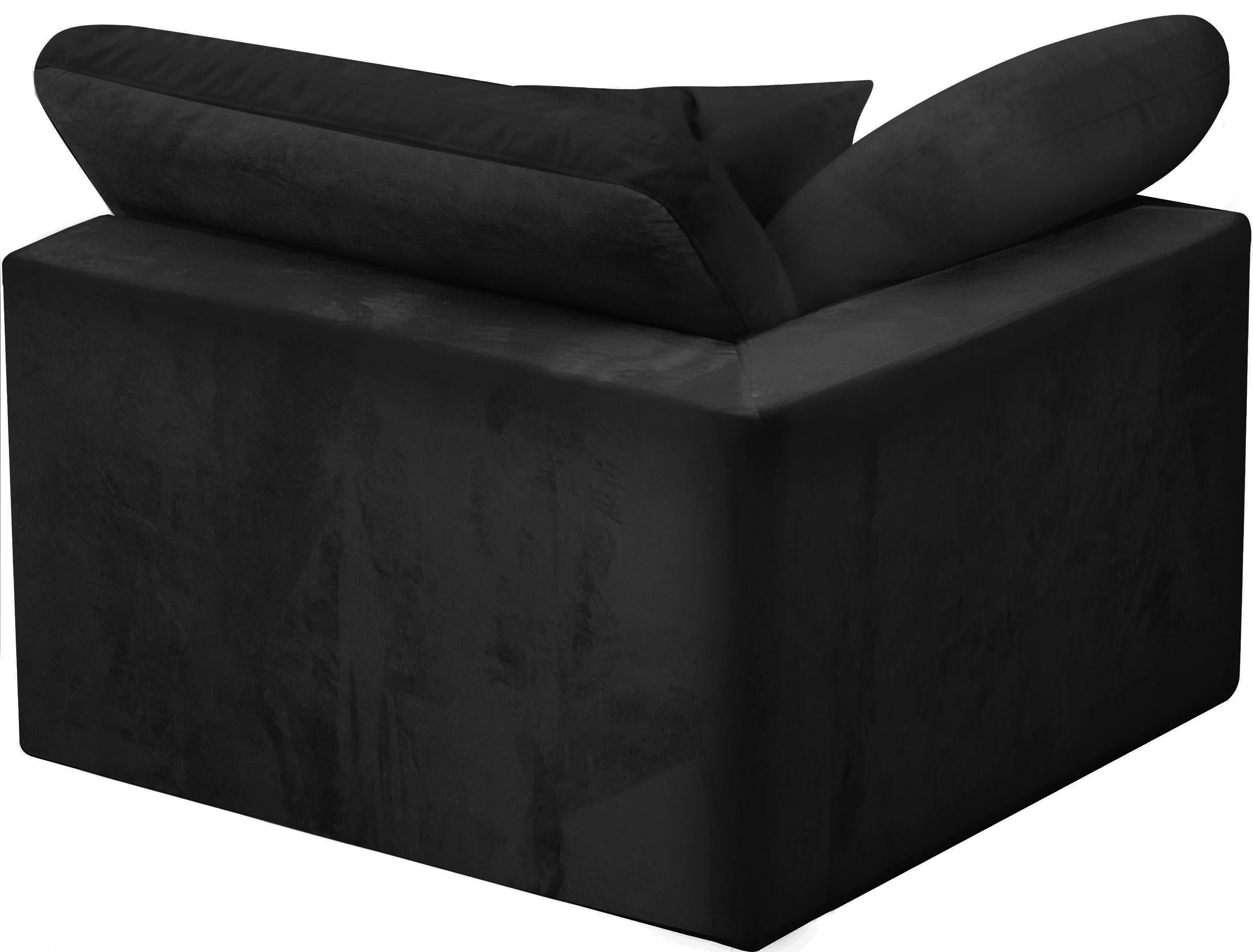 Cozy Black Velvet Chair - Image 8