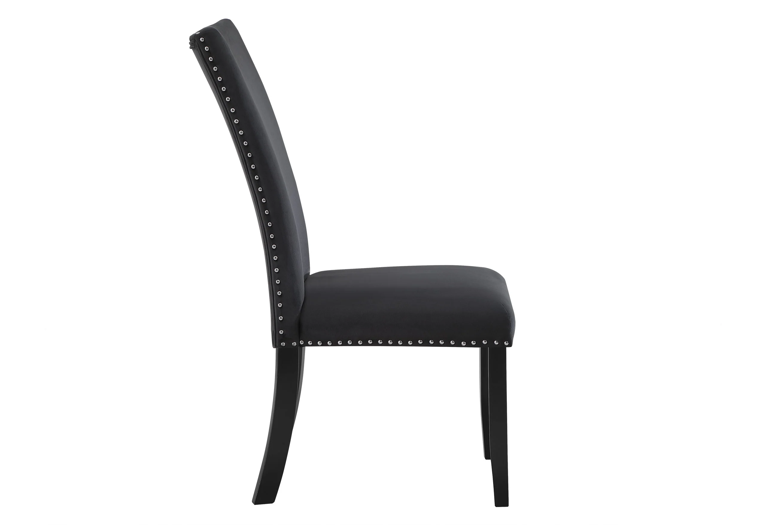 D03 2 BLACK DINING CHAIRS - Image 2