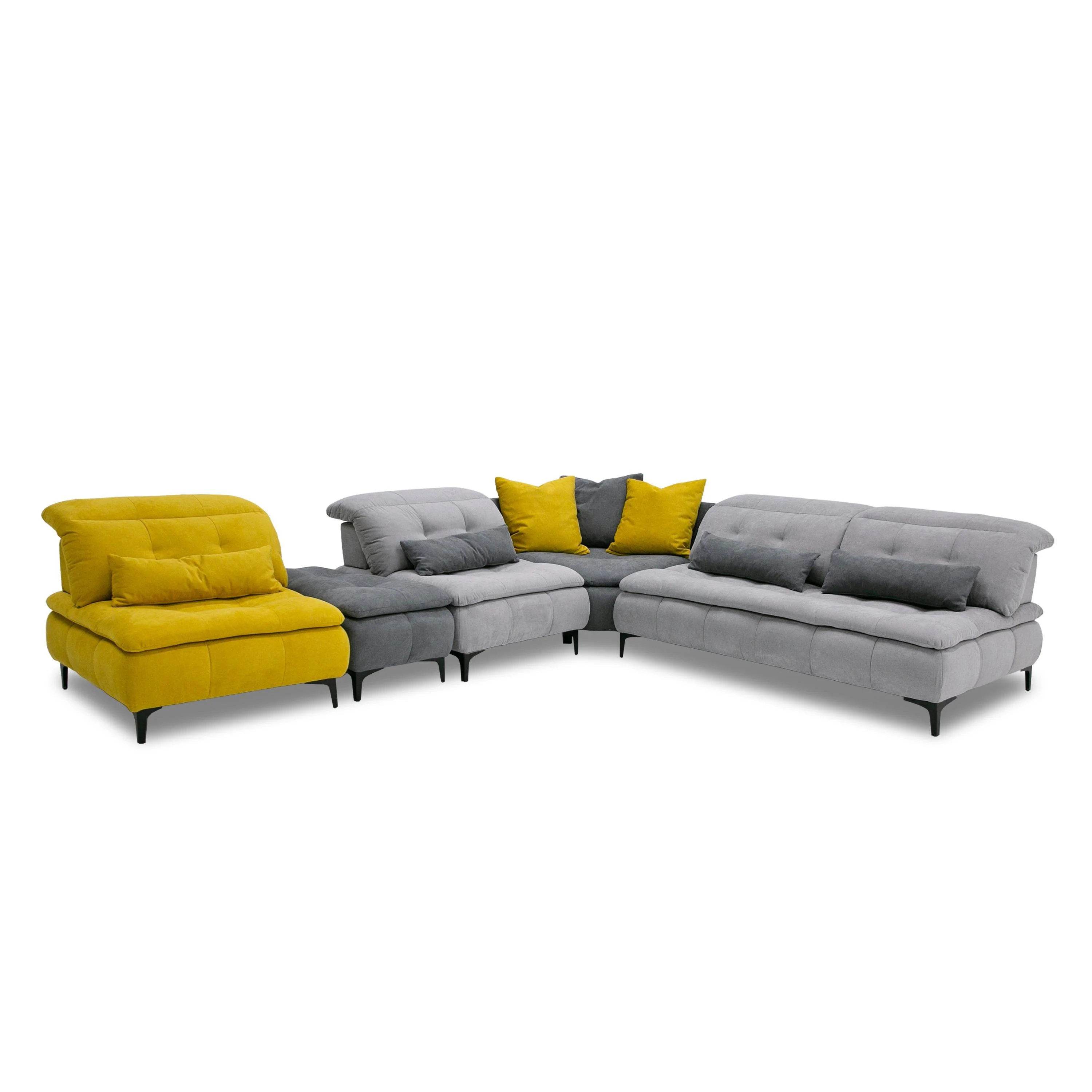 David Ferrari Mikado Italian Modern Sectional Sofa