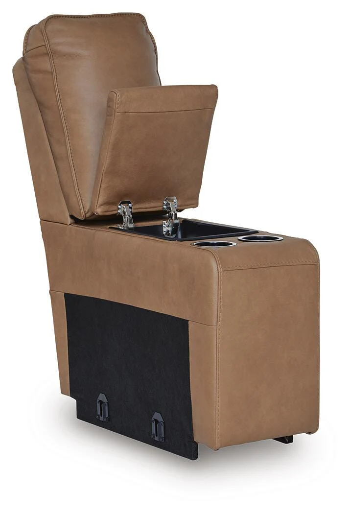 DeepWakes Reclining Sectional with Storage Console - Image 35