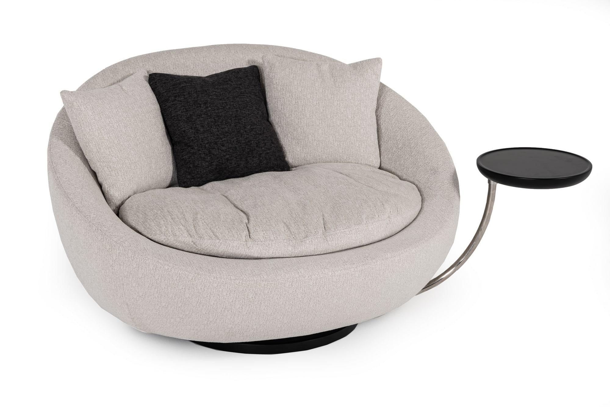 Divani Casa Alba Modern Lounge Chair - Image 2
