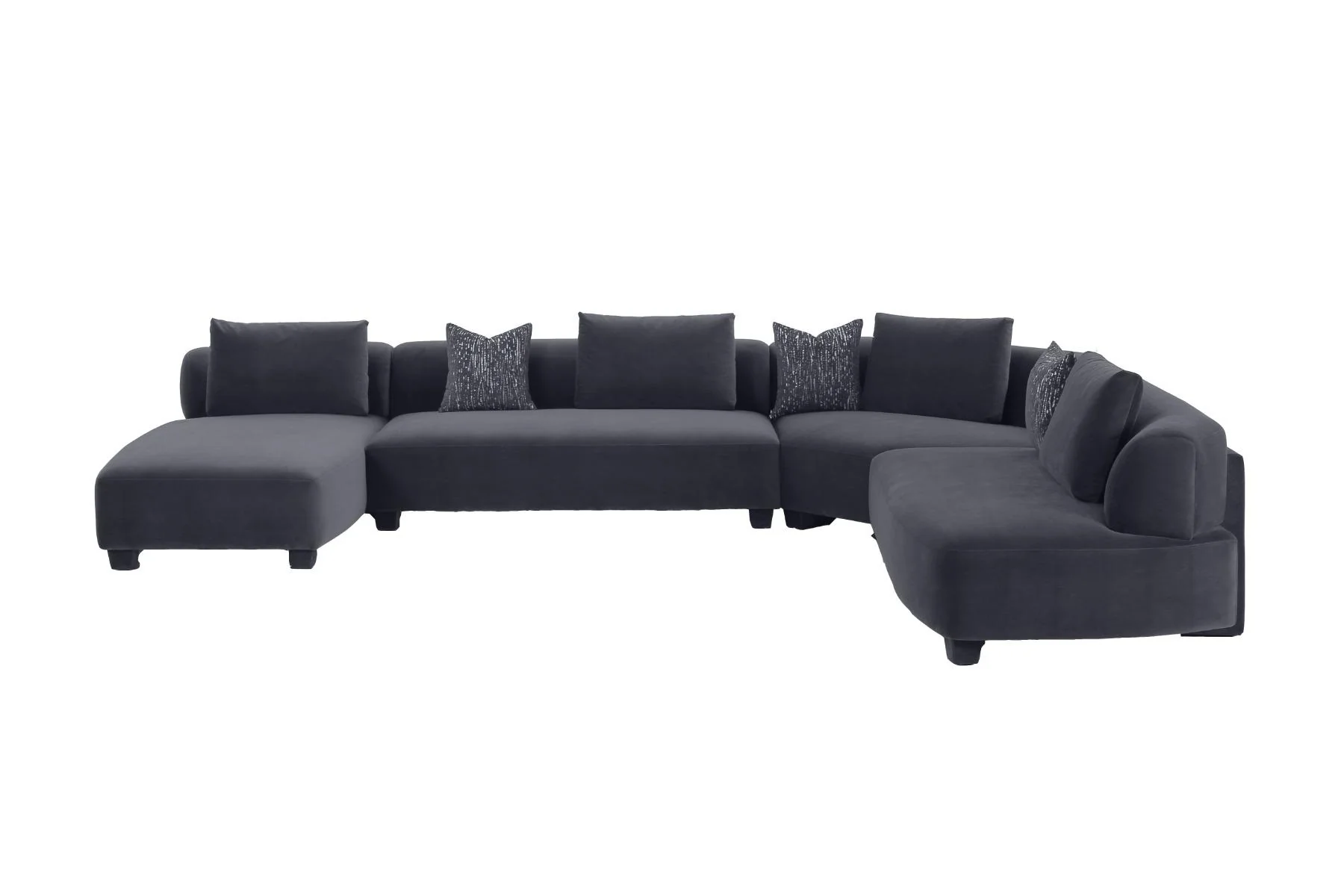 Divani Casa Bayou Contemporary Sectional Sofa - Image 2