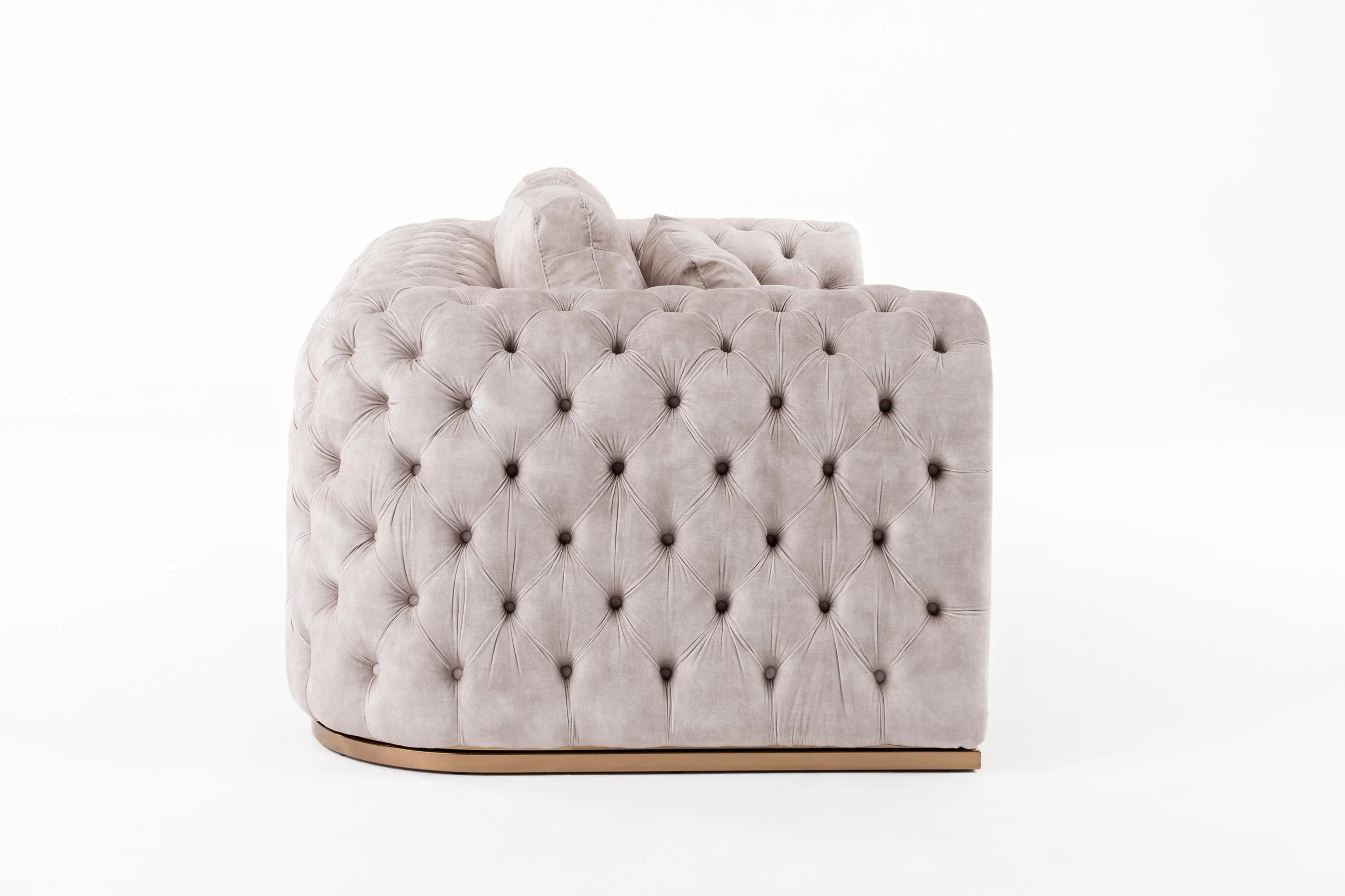 Divani Casa Dosie Transitional Loveseat - Image 3