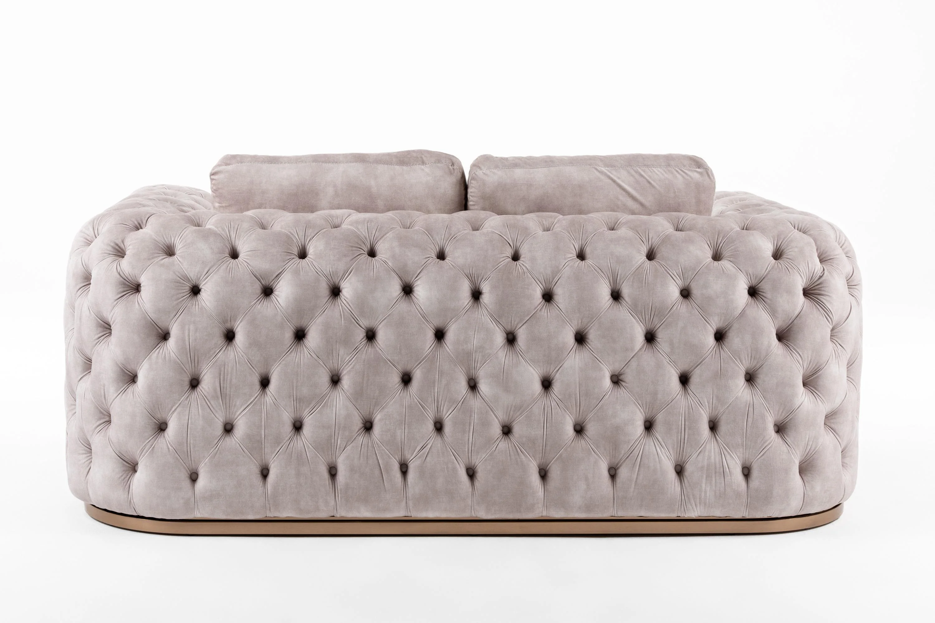 Divani Casa Dosie Transitional Loveseat - Image 4