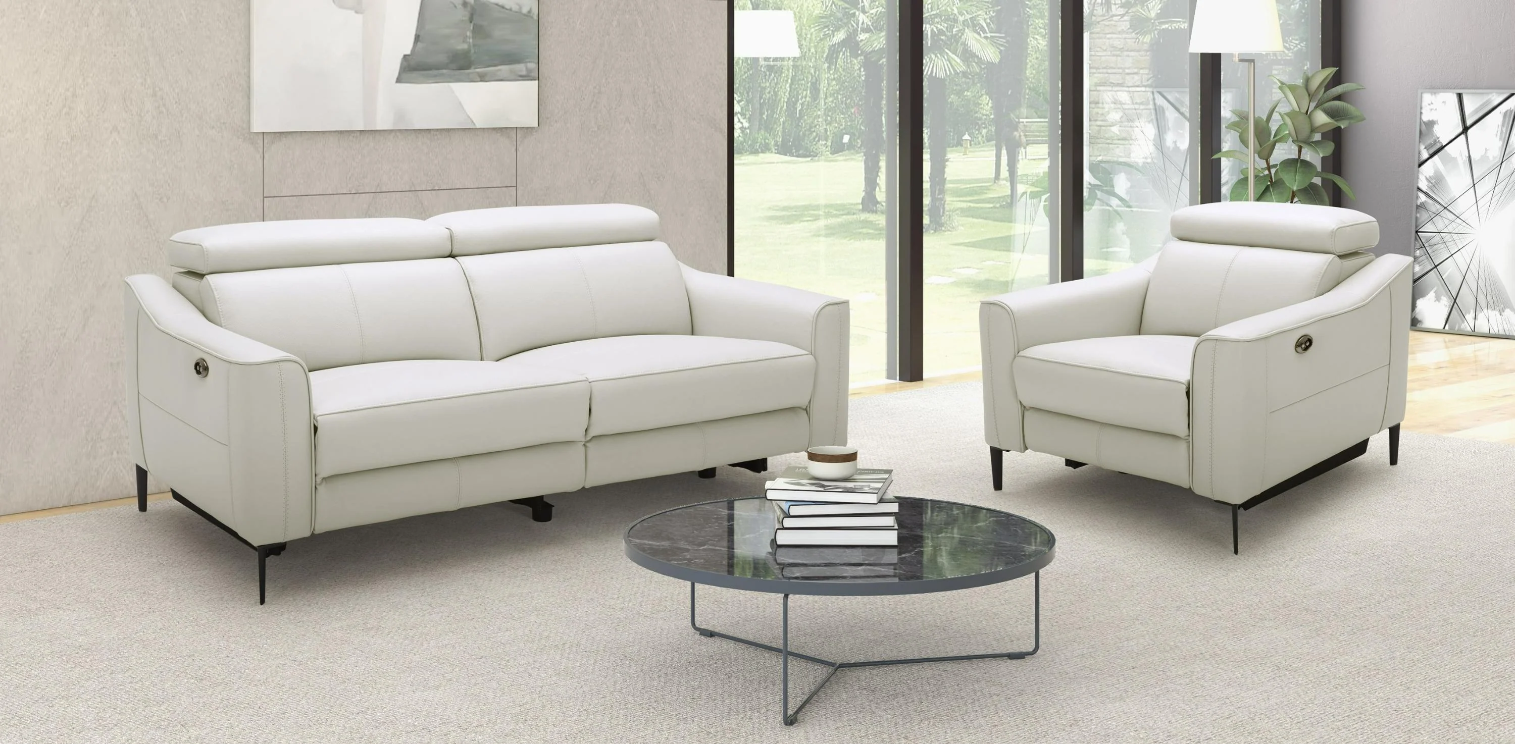 Divani Casa Eden Modern Lounge Chair - Image 4