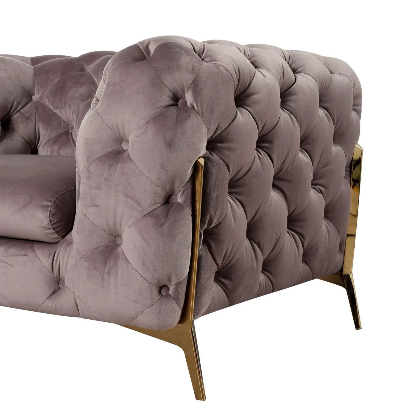 Divani Casa Sheila Transitional Loveseat - Image 7