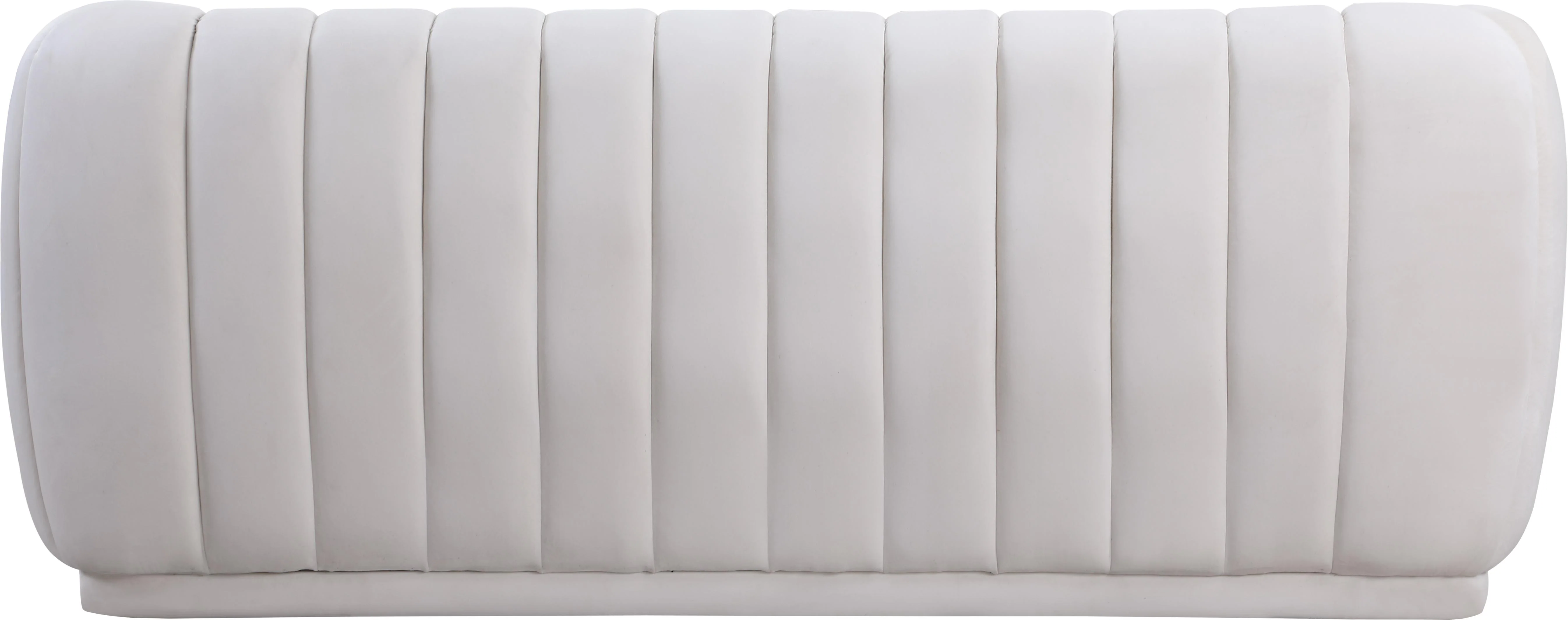 Dixie Cream Velvet Sofa - Image 2