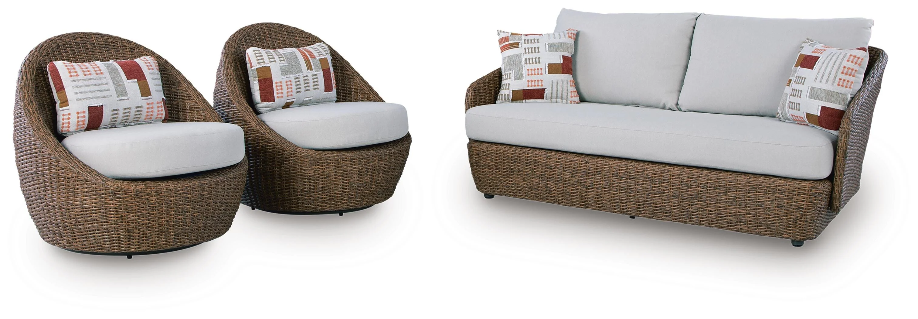 Double Point Outdoor Seating Set - Image 5