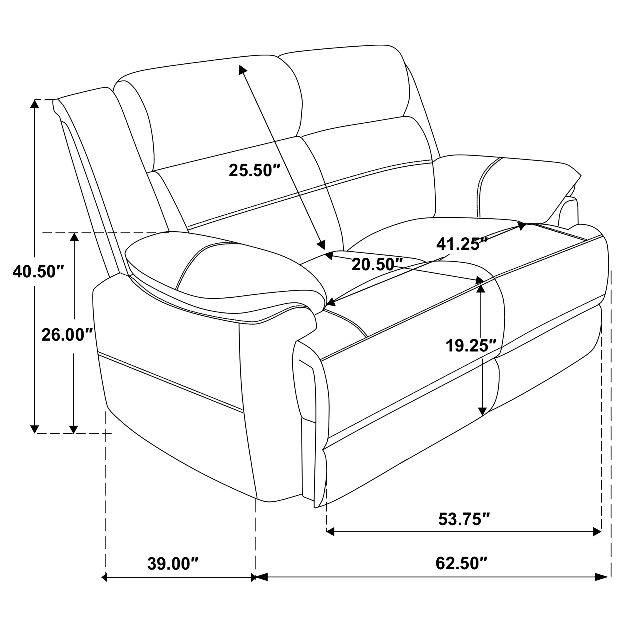 Ellington Loveseat - Image 11