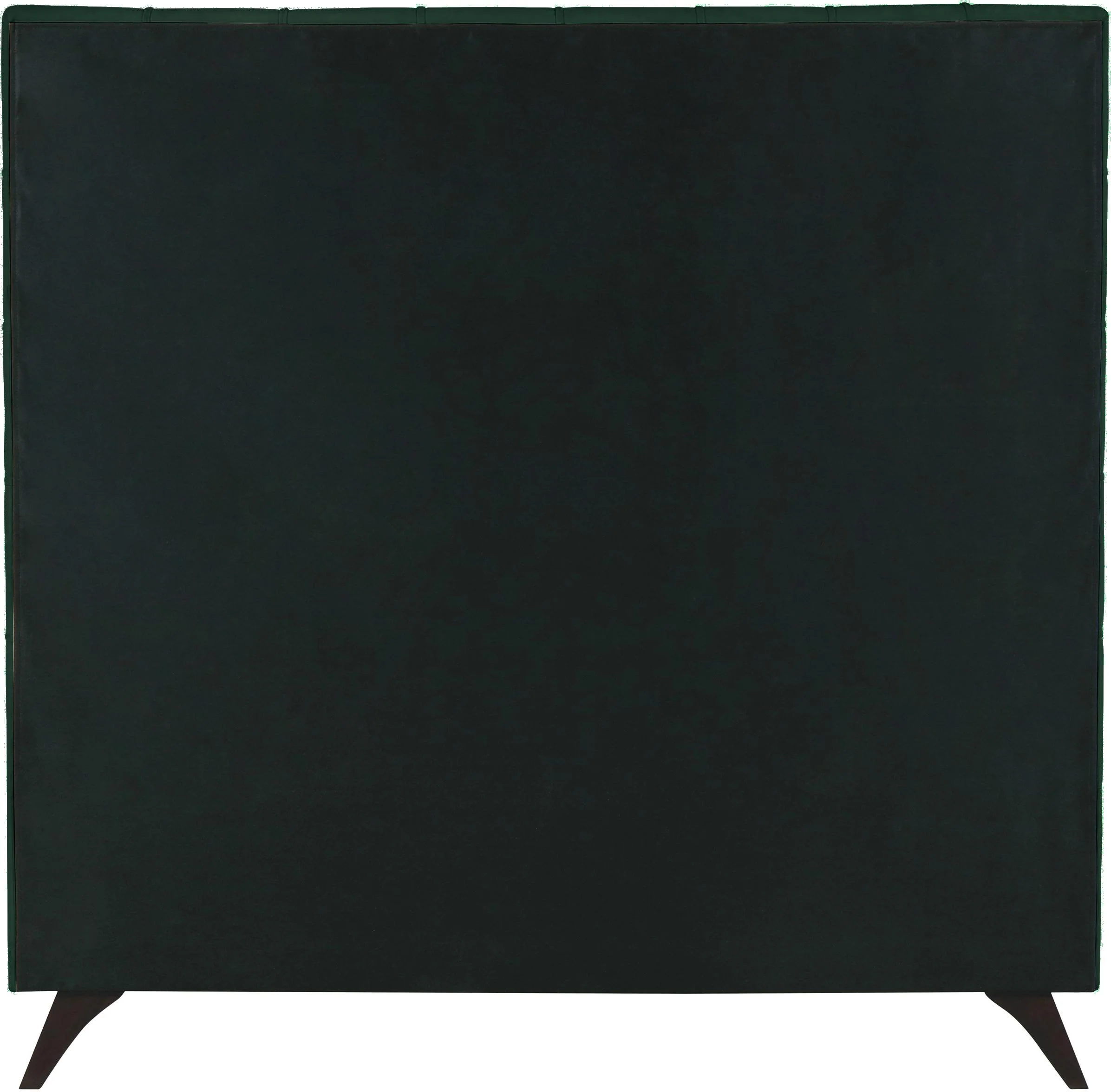 Elly Green Velvet Queen Bed - Image 5