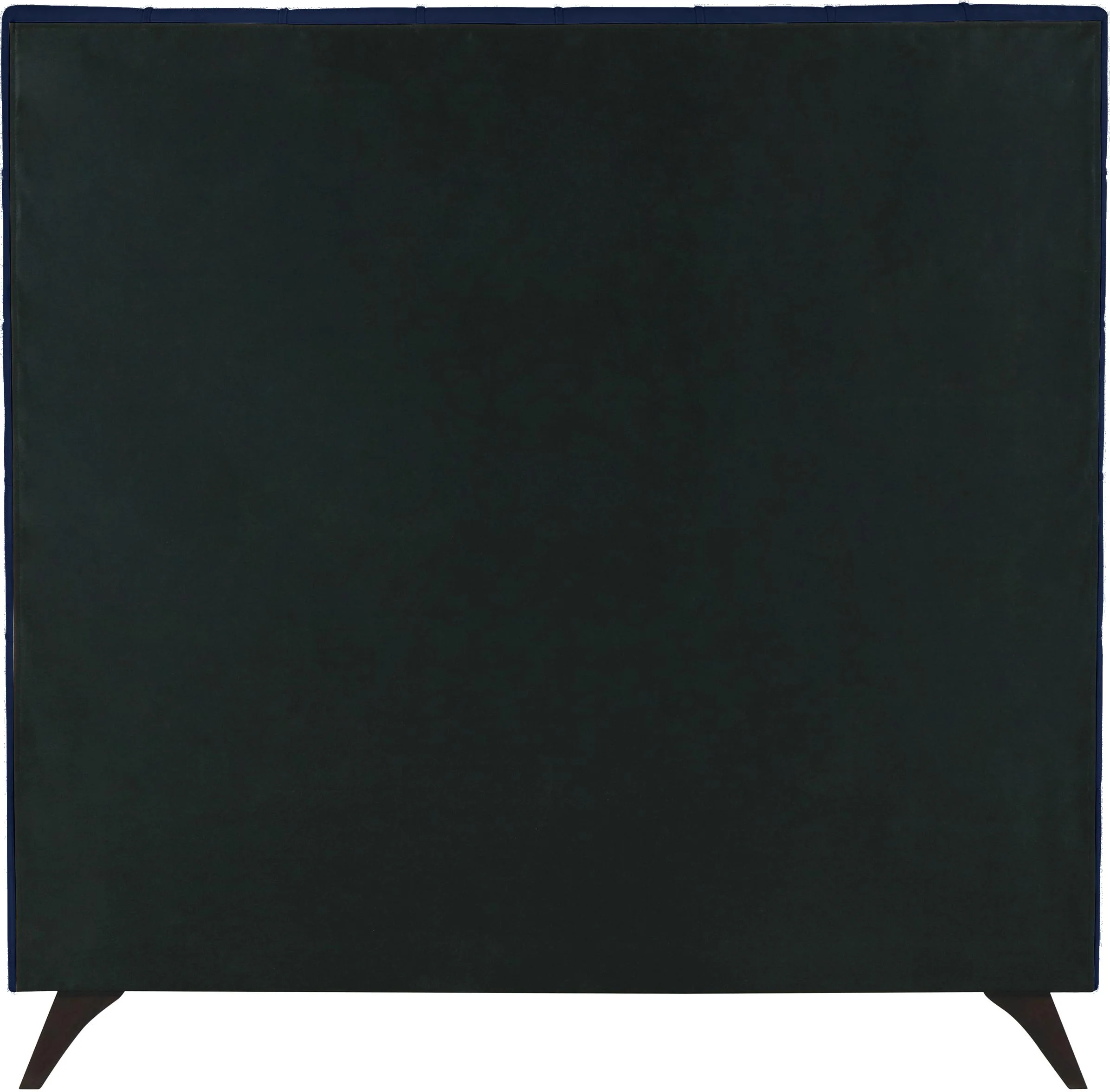 Elly Navy Velvet Full Bed - Image 5