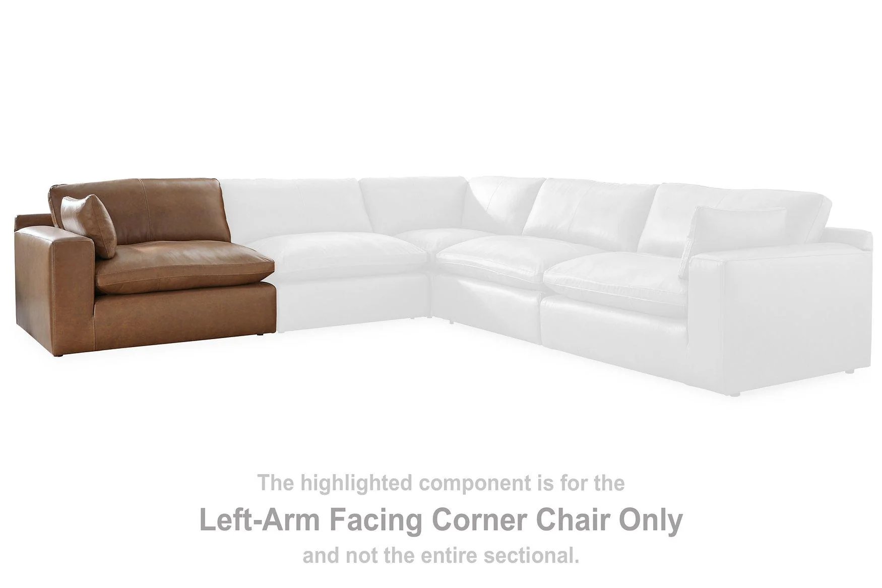 Emilia 2-Piece Sectional Loveseat - Image 5