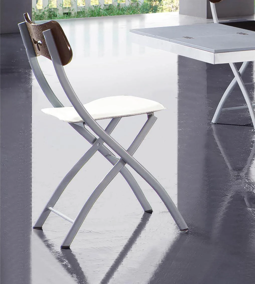 ESF Furniture 3147 Chair in Wenge White (Set of 4) - Image 3