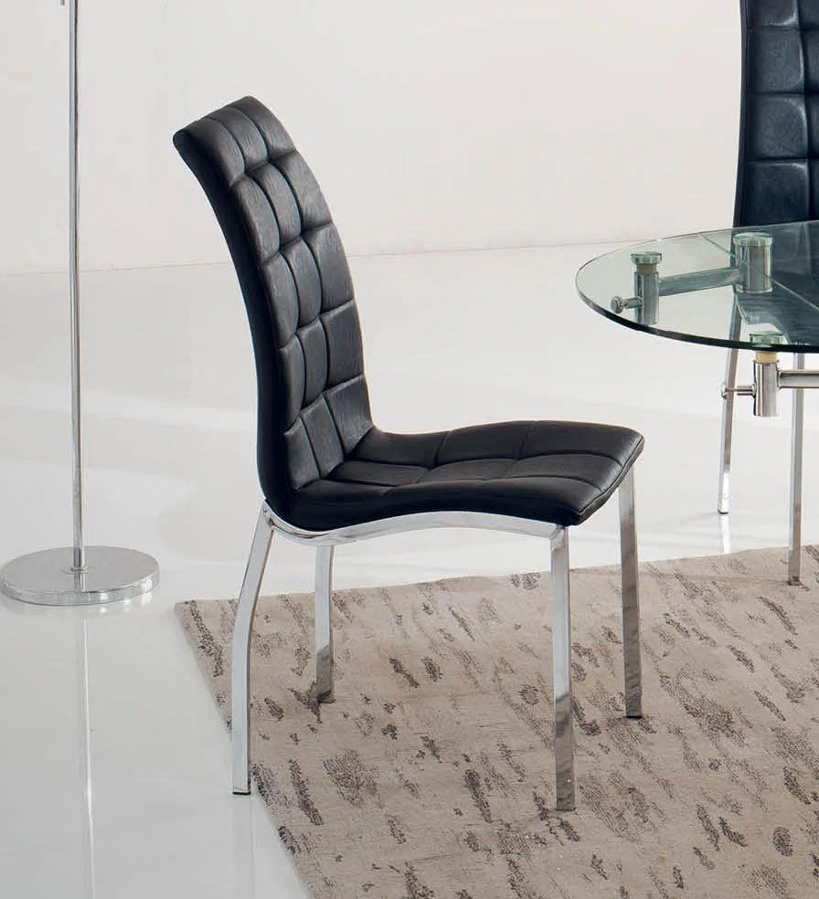 ESF Furniture 365 Chair in Black (Set of 2) - Image 3
