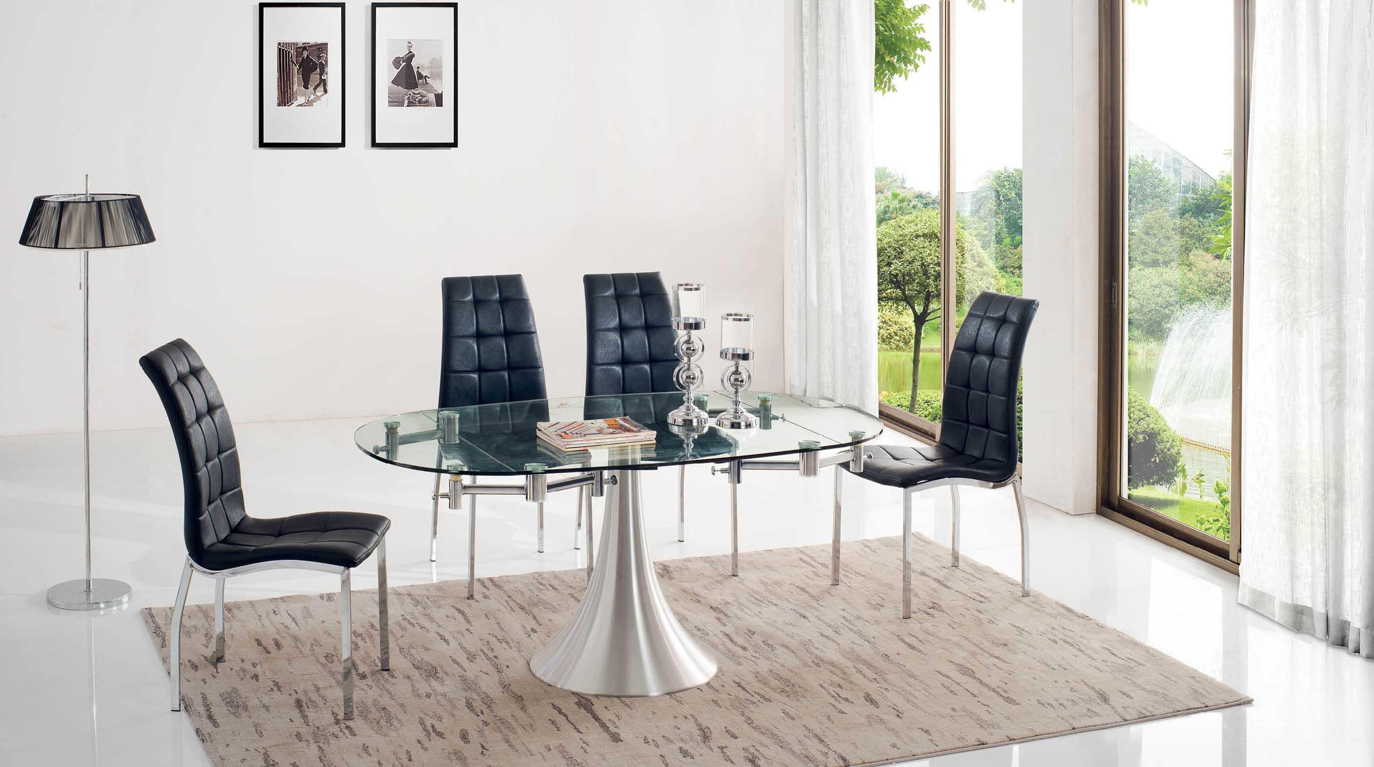 ESF Furniture 365 Chair in Black (Set of 2) - Image 4
